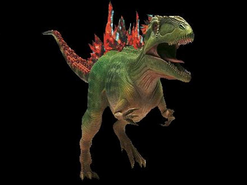 1024x768 Godzilla realistic 2 wallpaper