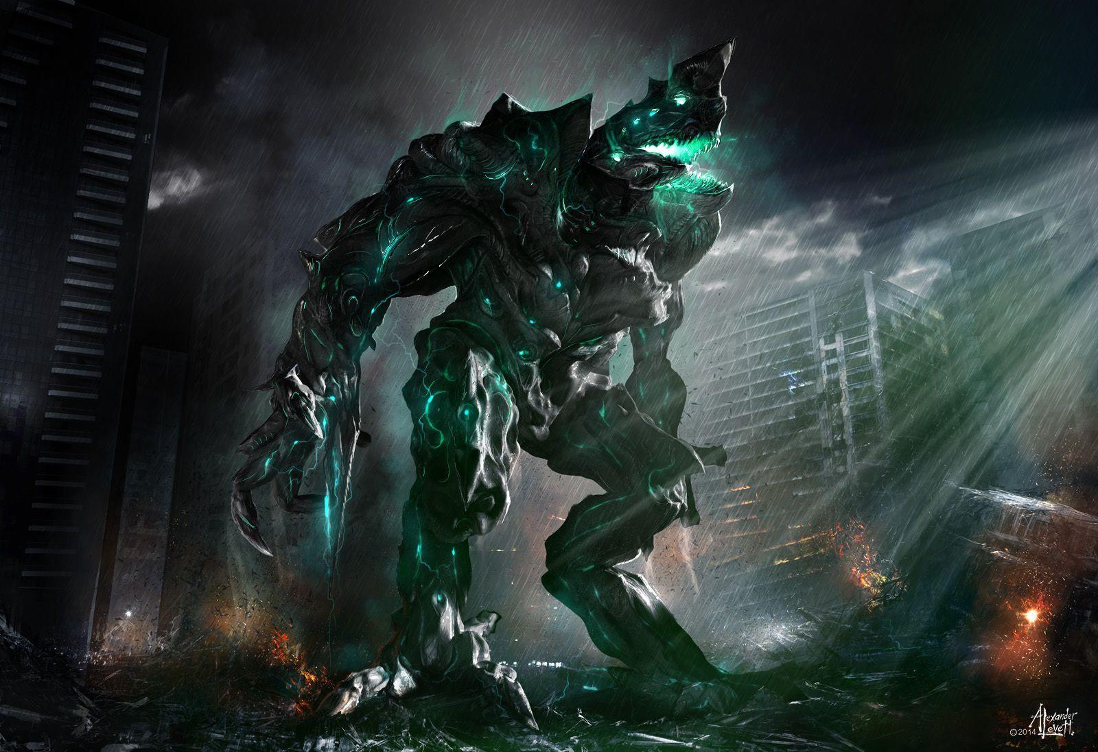 1600x1097 Kaiju Wallpaper