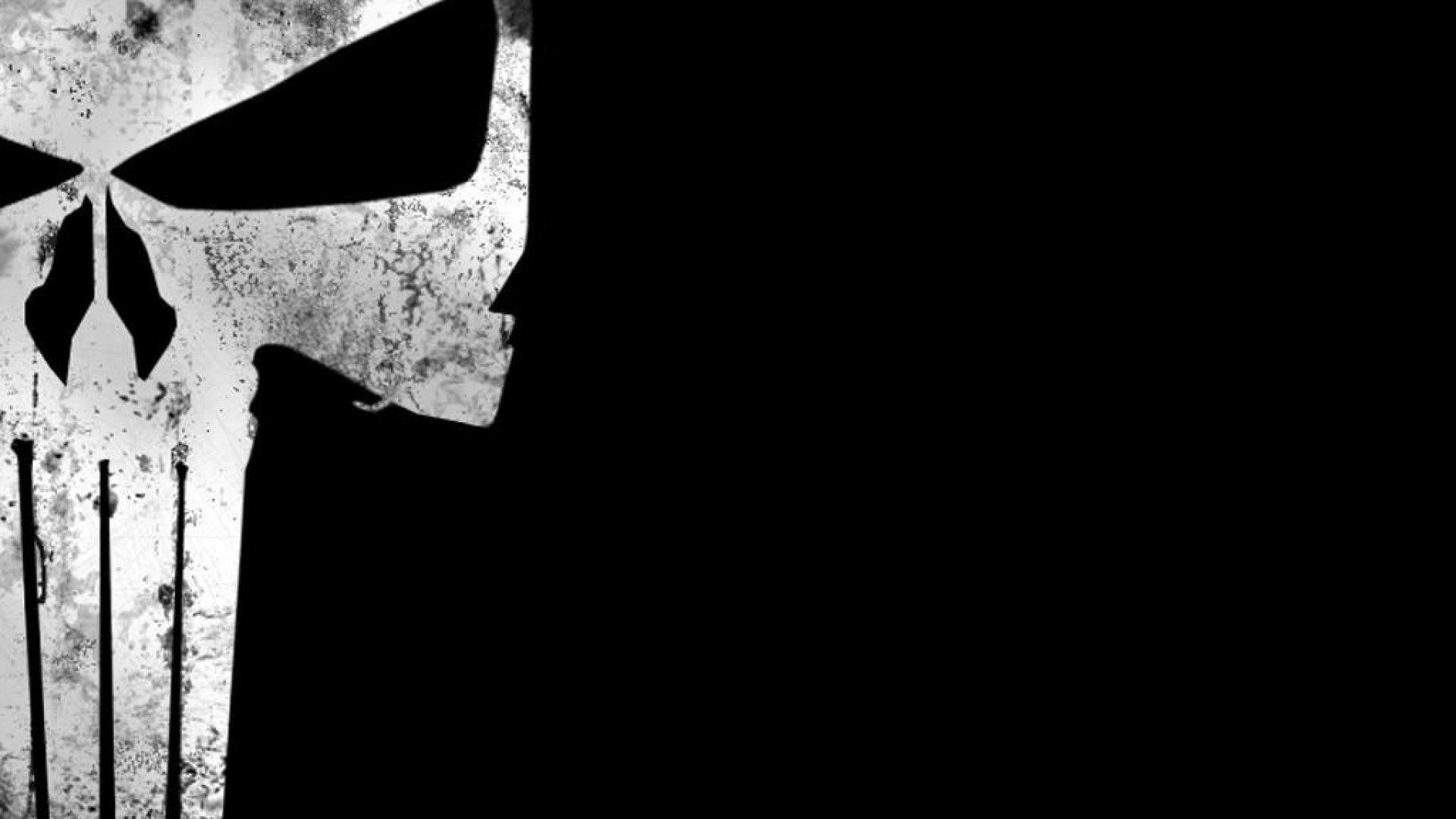 1920x1080 American Flag Punisher Skull