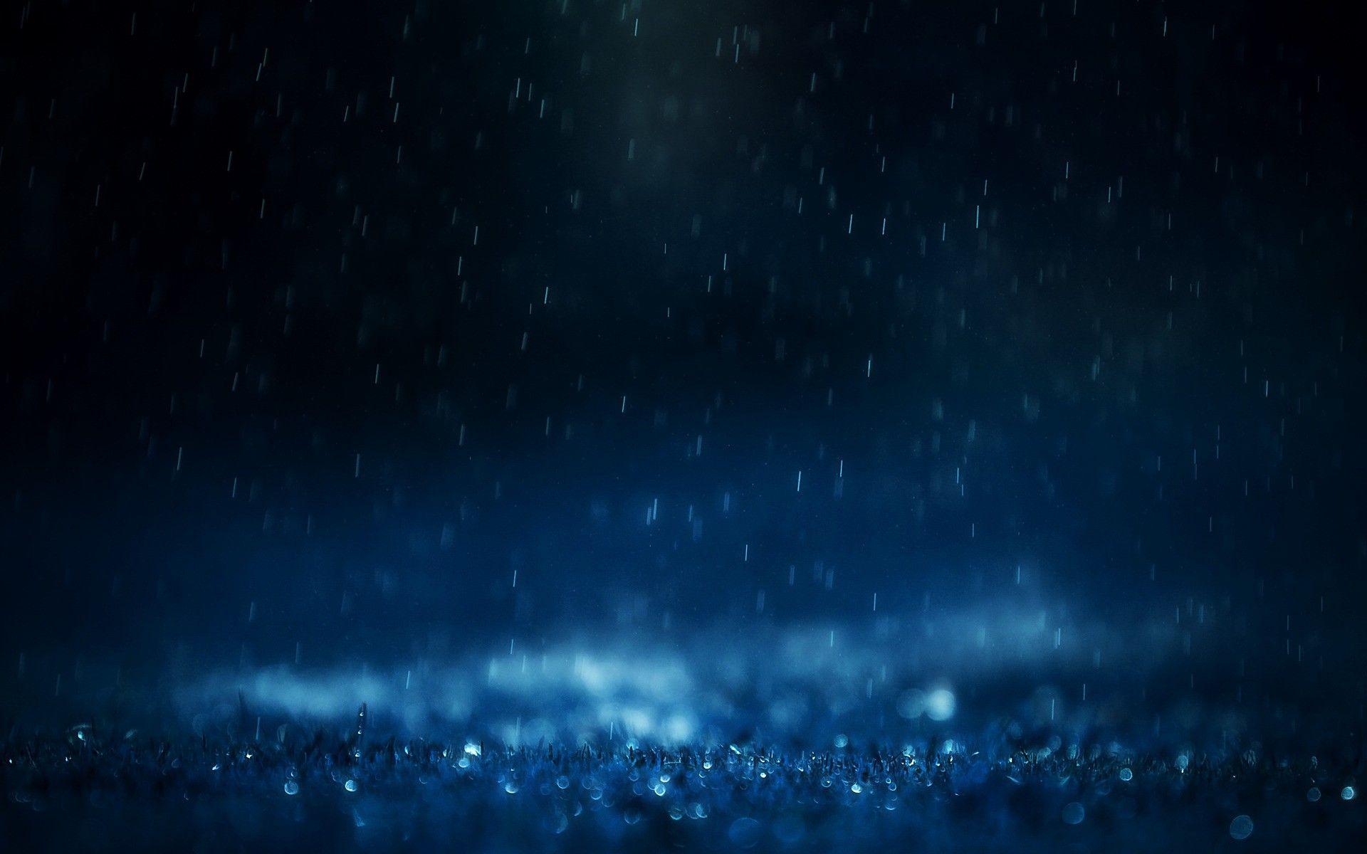 1920x1200 water, abstract, blue, nature, rain, photography, rain on glass wallpaper