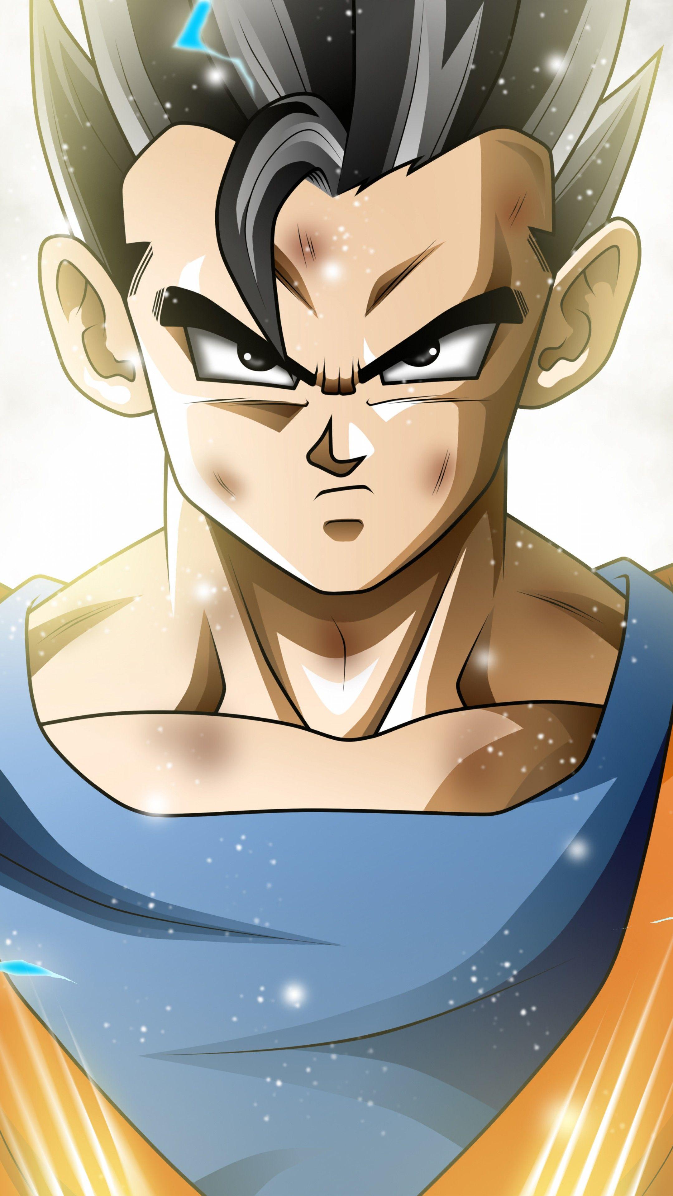 2160x3840 Wallpaper anime, Dragon Ball Super, Mystic Gohan, 5k, Art