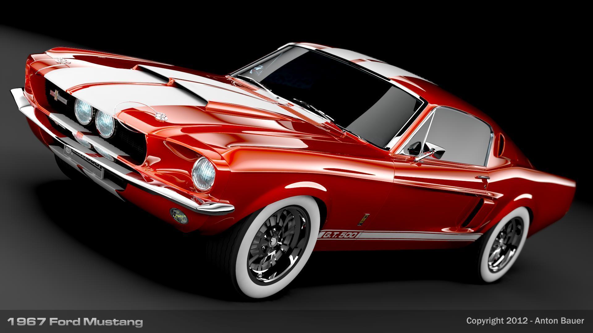 1920x1080 Mustang Wallpaper