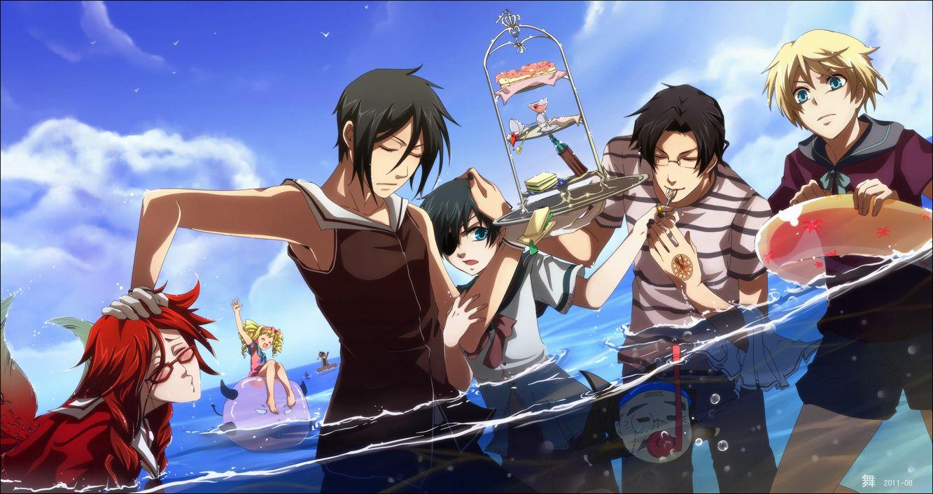 1333x707 Kuroshitsuji (Black Butler) Yana Anime Image Board