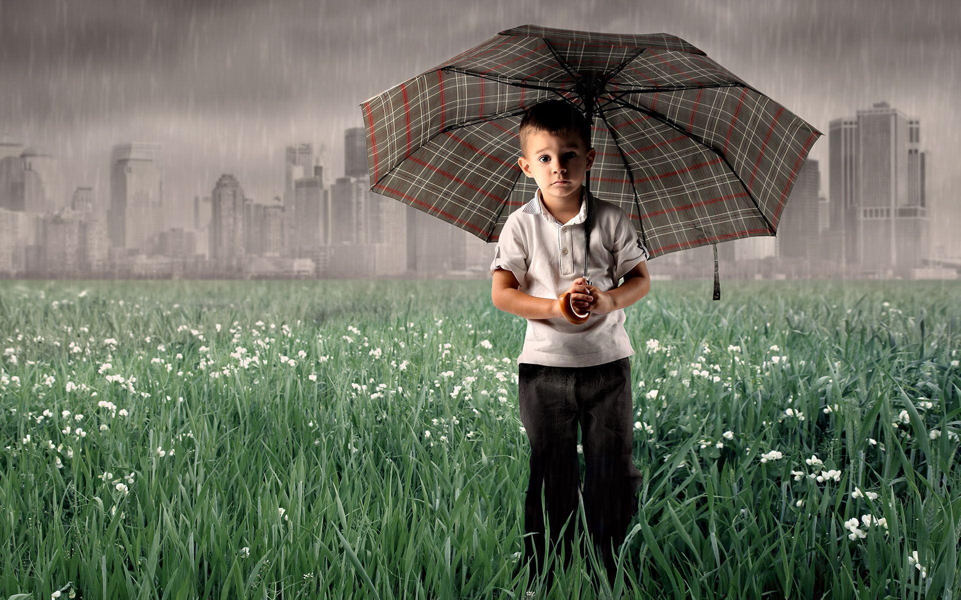 Boy with Umbrella Wallpapers Top Free Boy with Umbrella Backgrounds