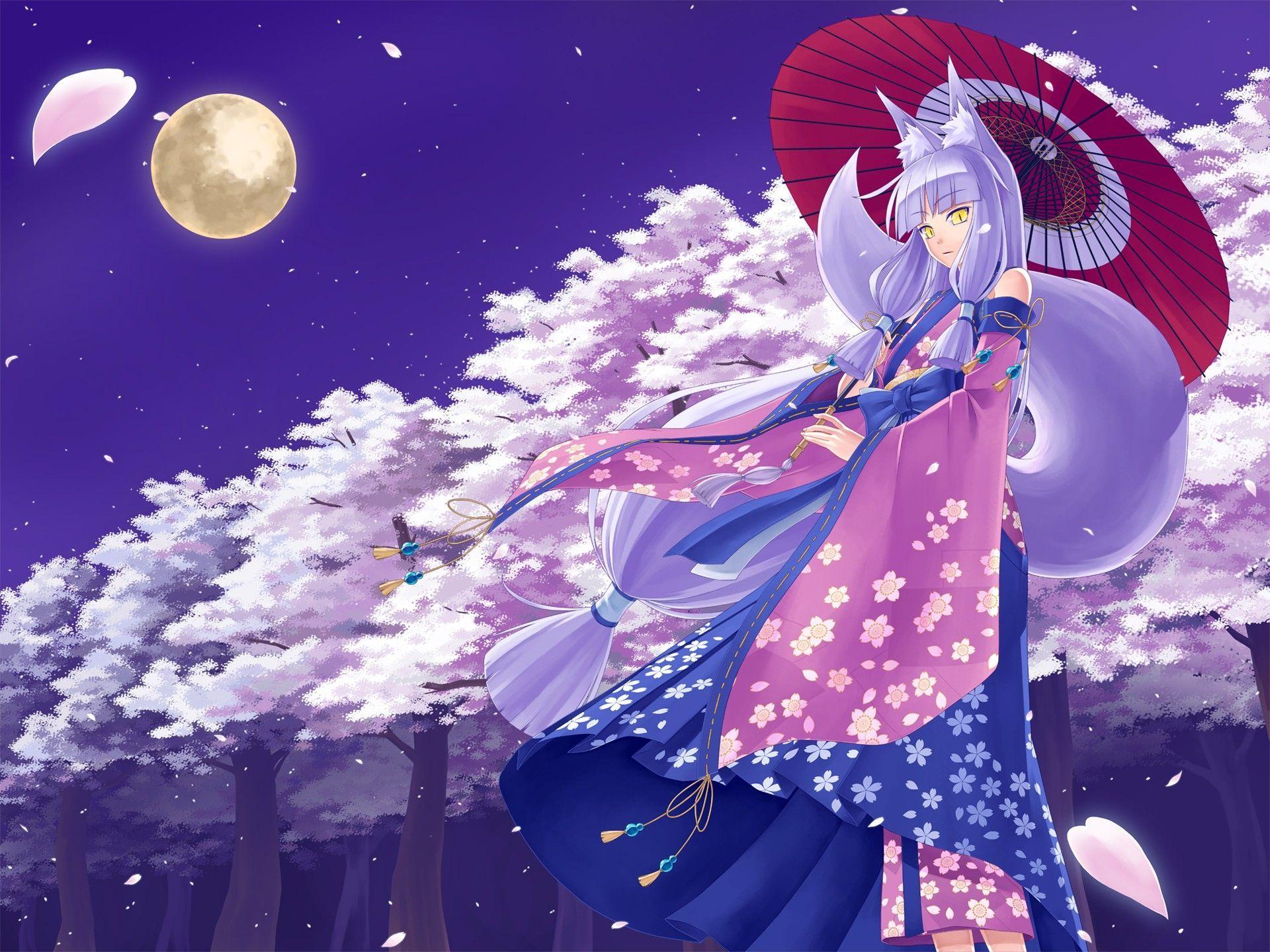 Anime Kimono Wallpapers Top Free Anime Kimono Backgrounds WallpaperAccess