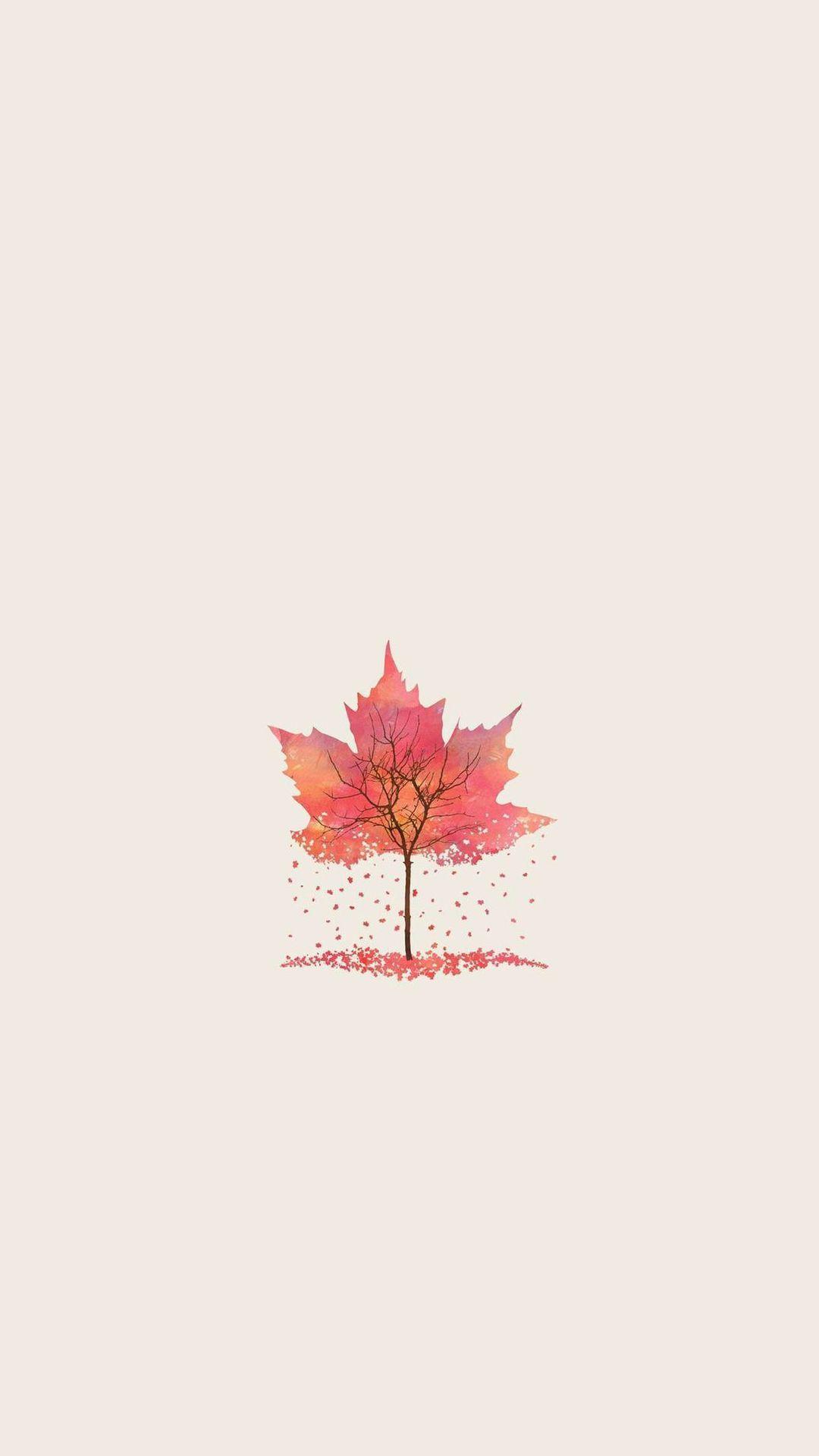 1080x1920 Autumn Illustration Wallpaper