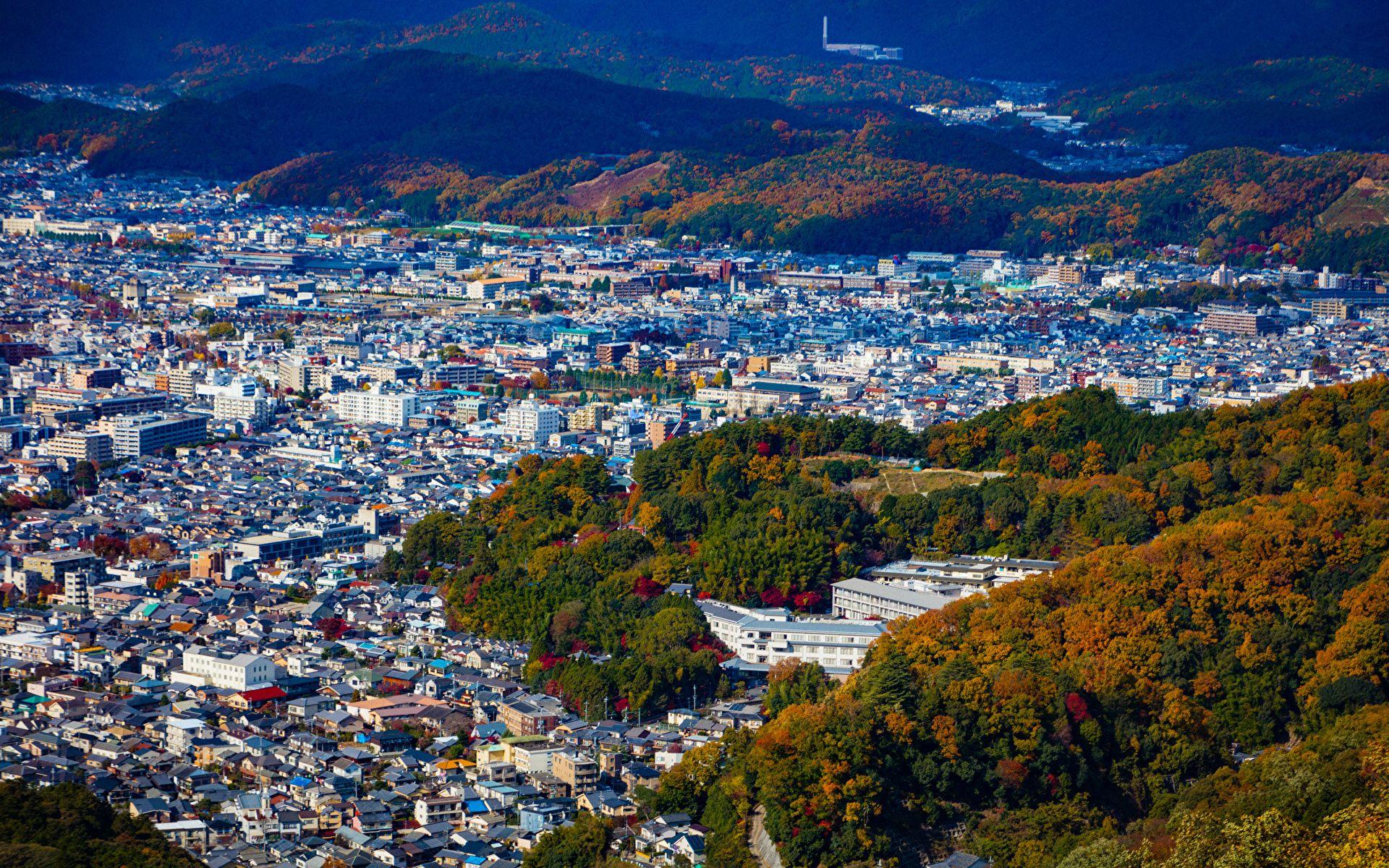 1920x1200 image Kyoto Japan Cities Houses 1920x1200