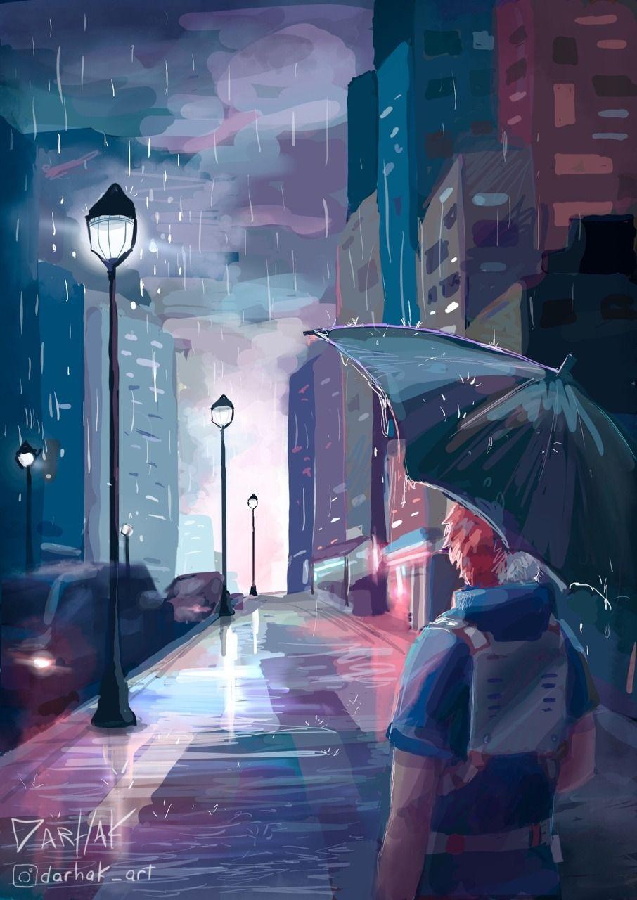 906x1280 Wallpaper Of Raining