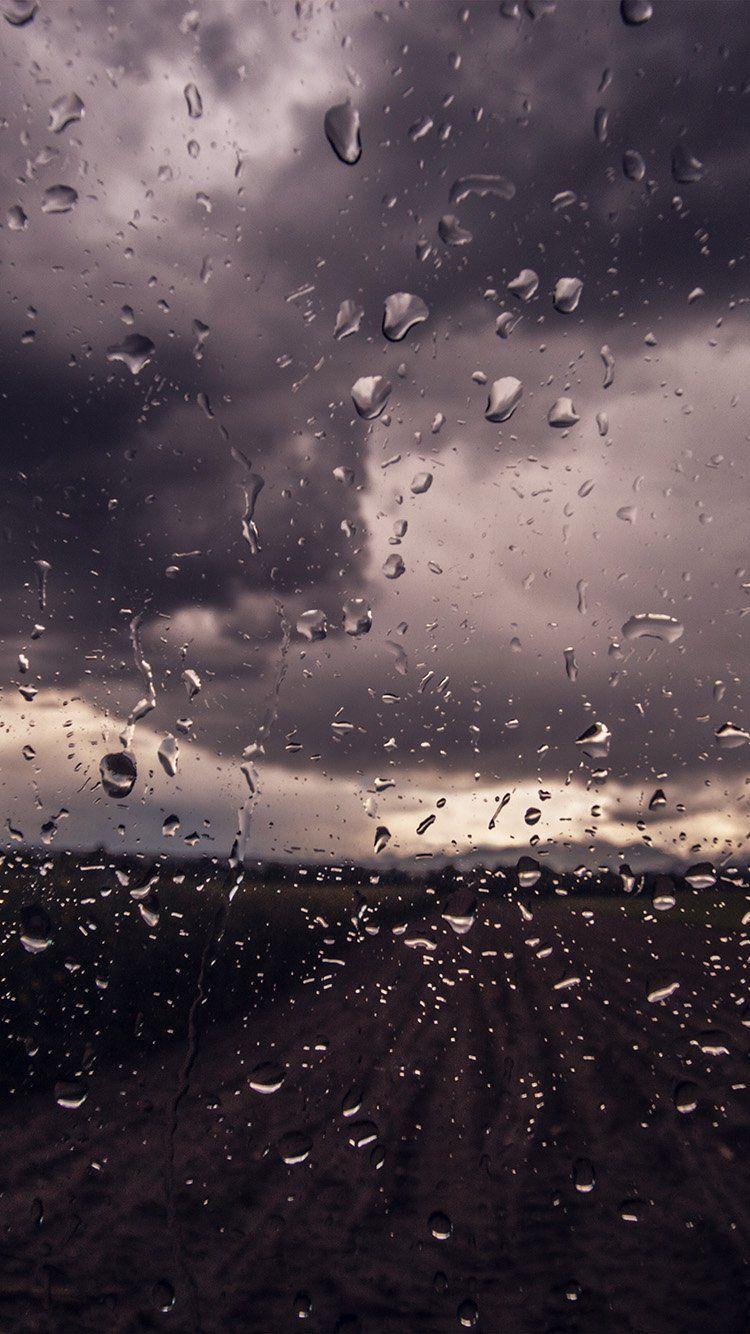 750x1334 Get Wallpaper /2uxl6fj rainy window nature water drop road blue via. Rainy window, Rainy day wallpaper, Rainy wallpaper iphone