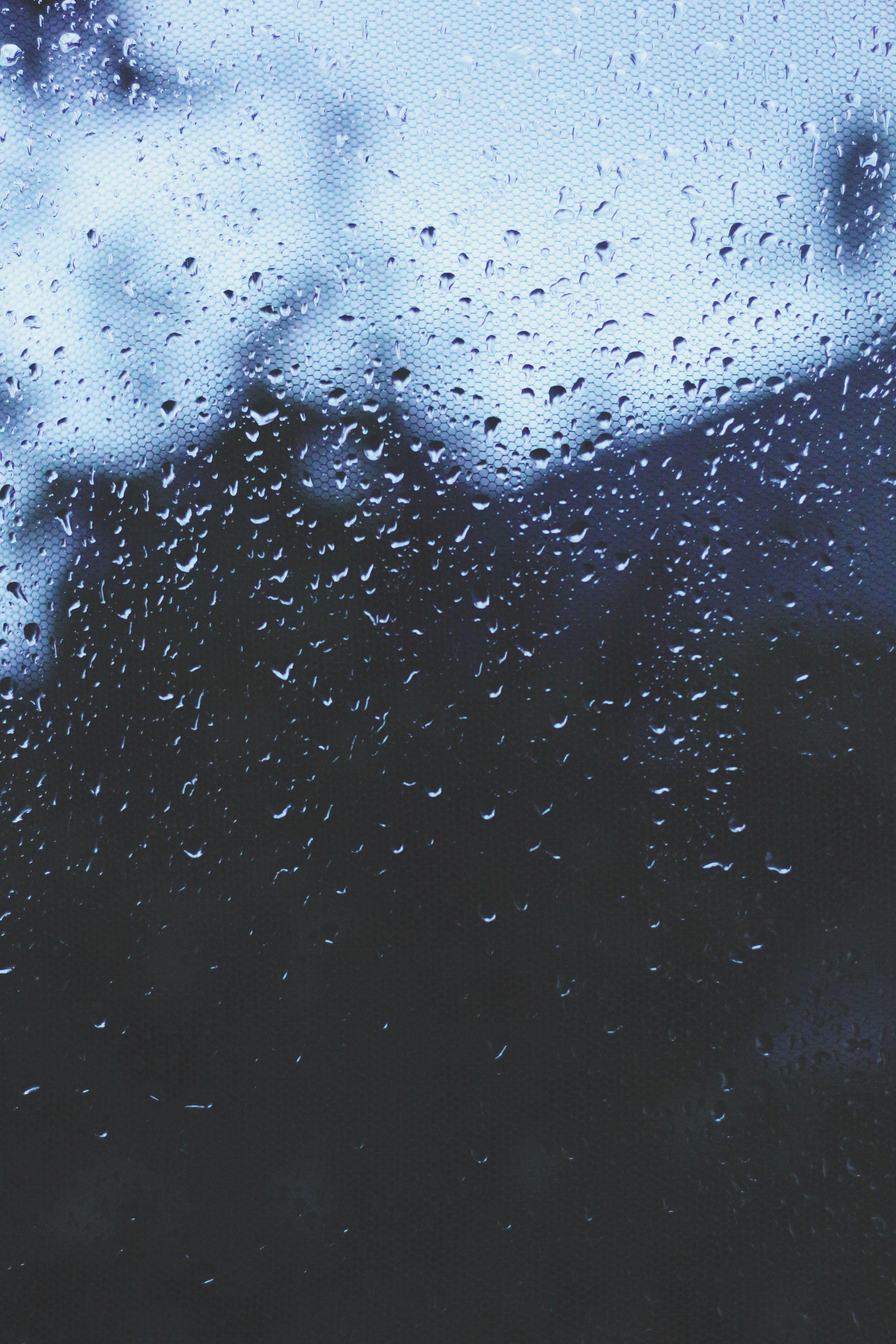 2731x4096 Grey And Blue Aesthetic Wallpaper