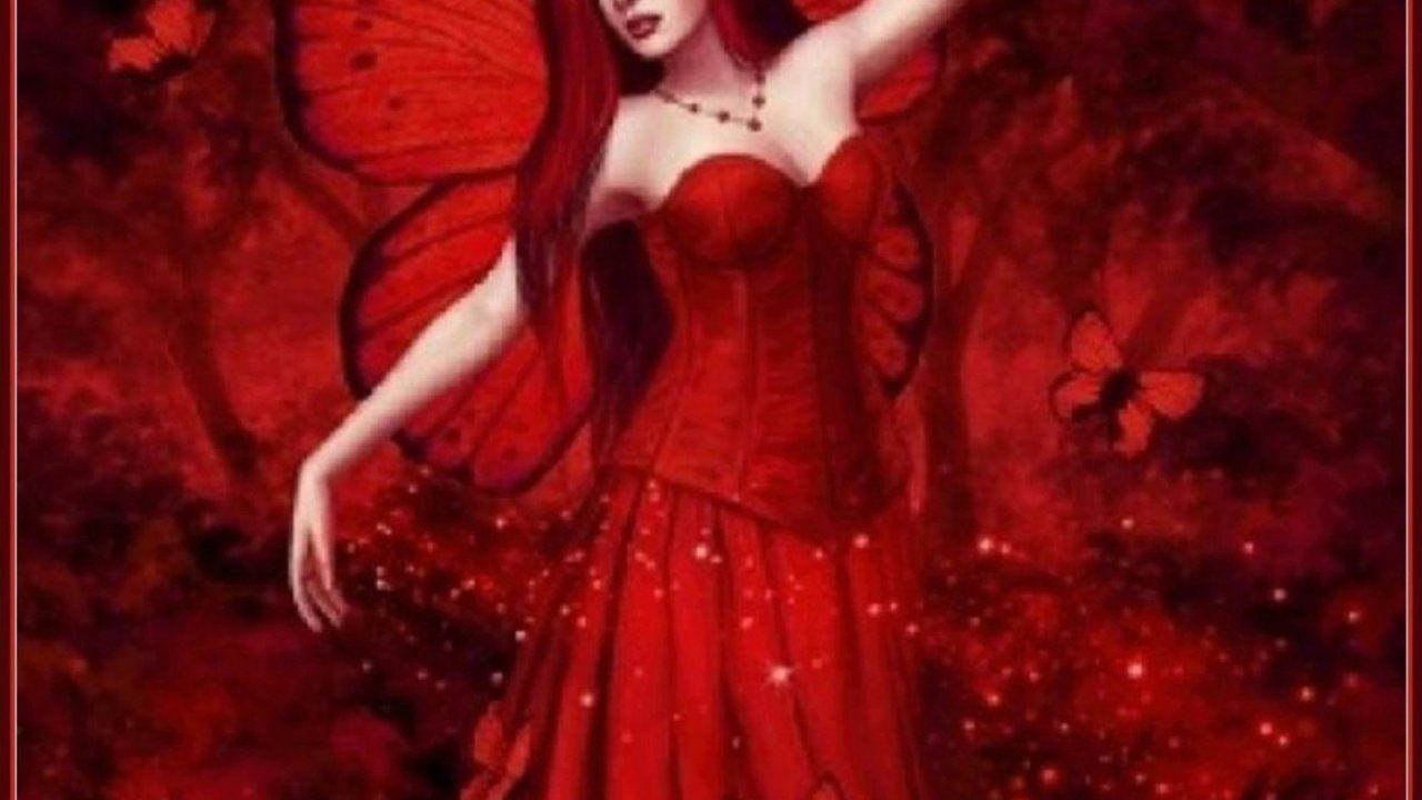 Red Girl Wallpapers Top Free Red Girl Backgrounds WallpaperAccess