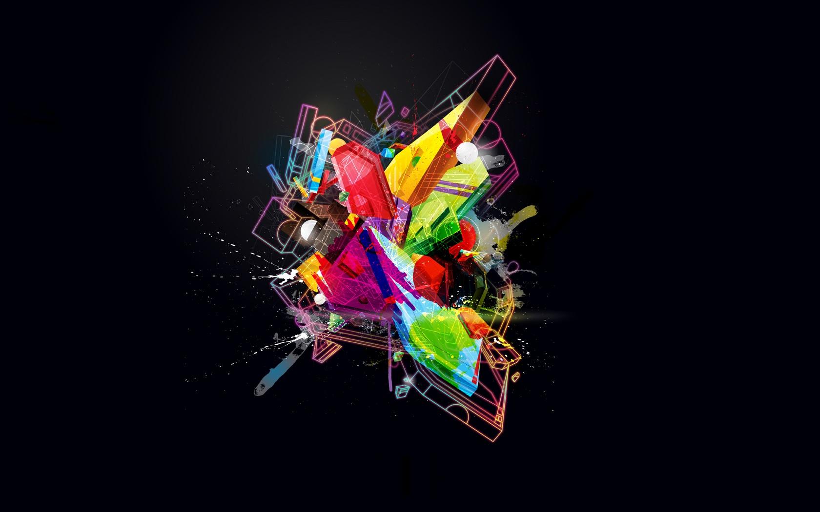 1680x1050 Cool Shape Wallpaper 1680x1050 px