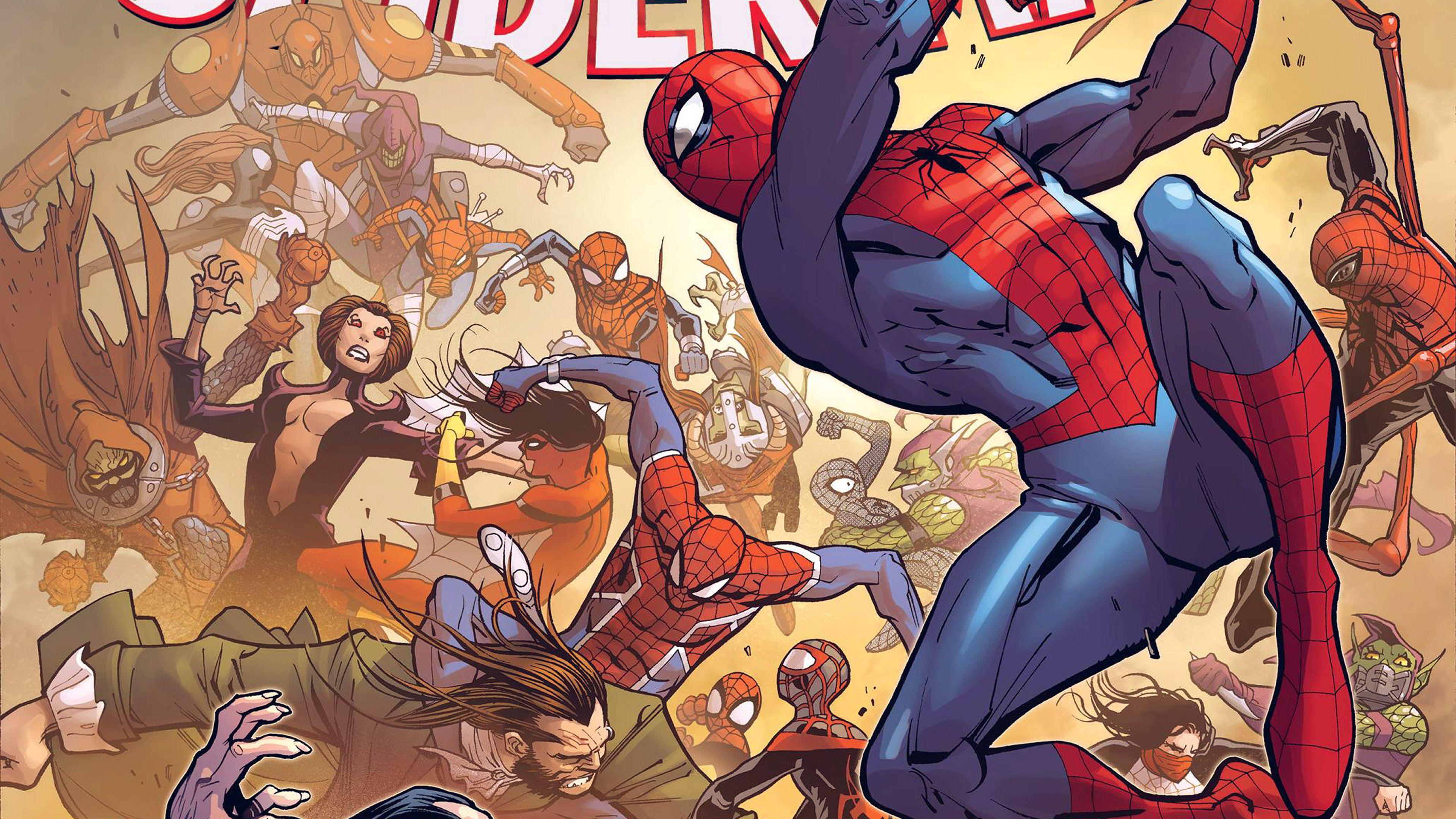 3840x2160 Amazing Spiderman Comics Game Film Illust Art Hero