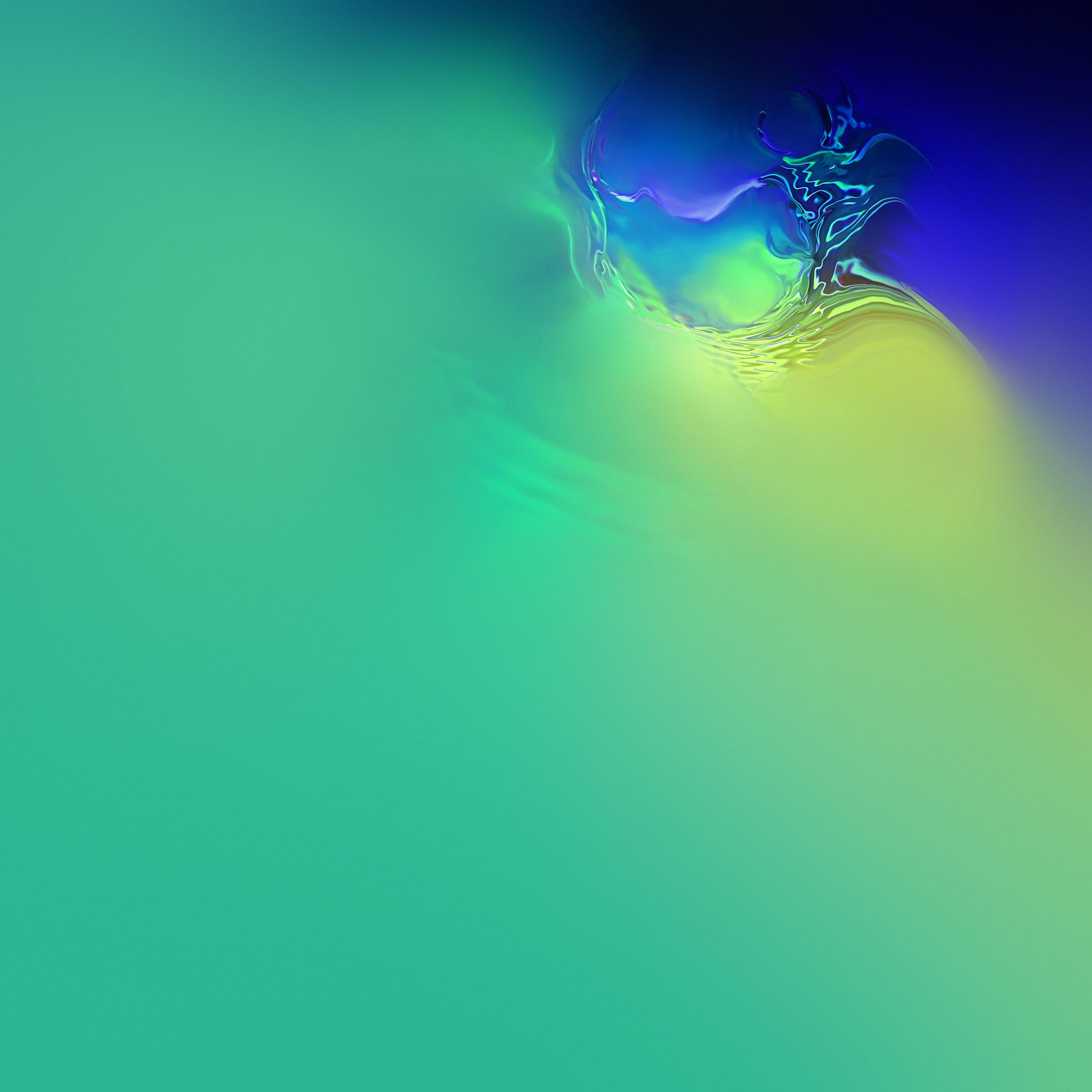 3040x3040 Samsung Galaxy S10 Green, HD Abstract, 4k Wallpaper, Image, Background, Photo and Picture