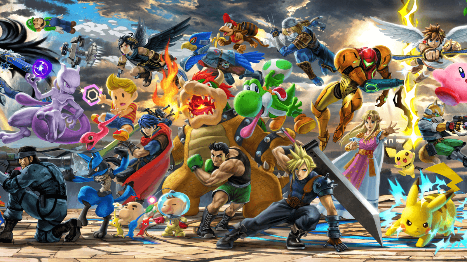 1600x900 Super Smash Bros. Ultimate Wallpaper