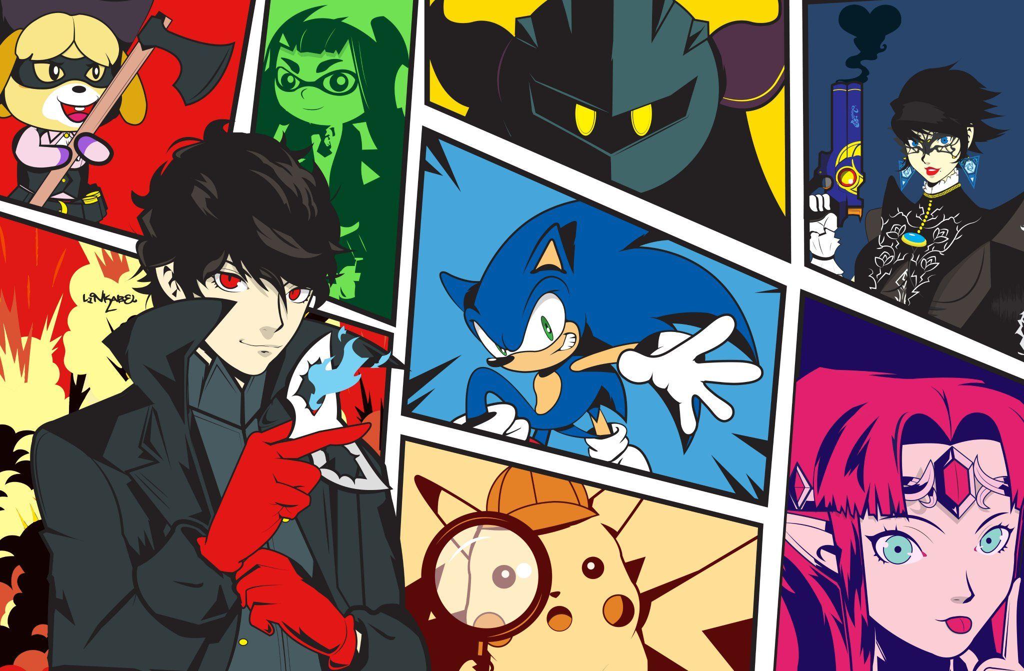 2048x1342 Joker Ultimate wallpaper. Smash bros, Super smash brothers, Nintendo super smash bros