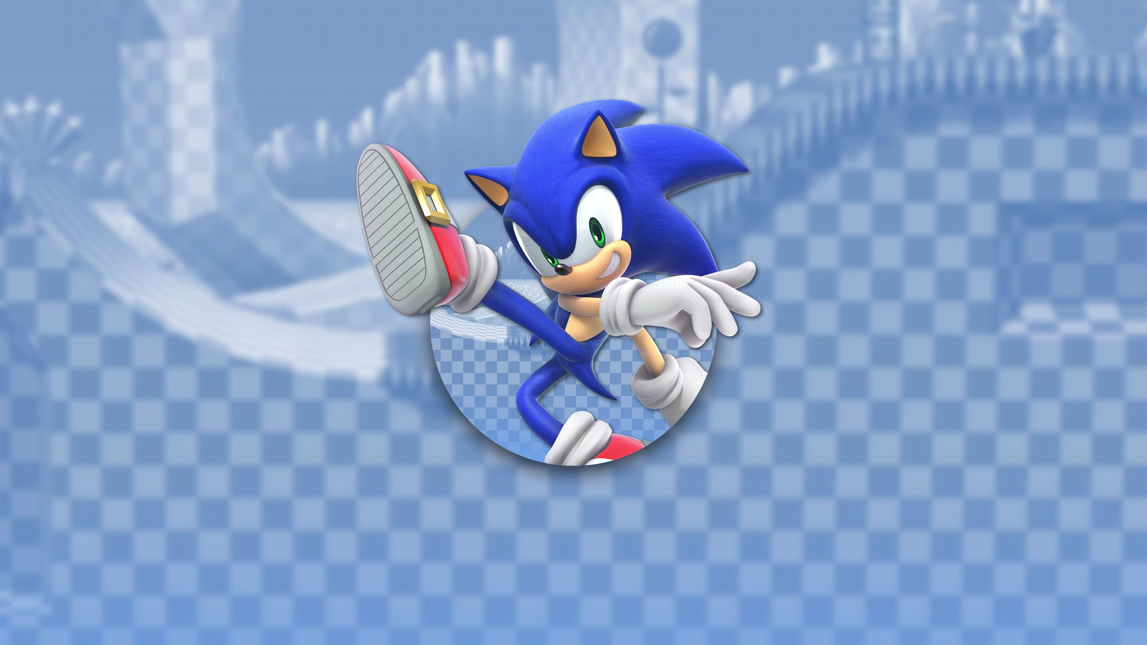 3840x2160 Super Smash Bros Ultimate Sonic UHD 4K Wallpaper