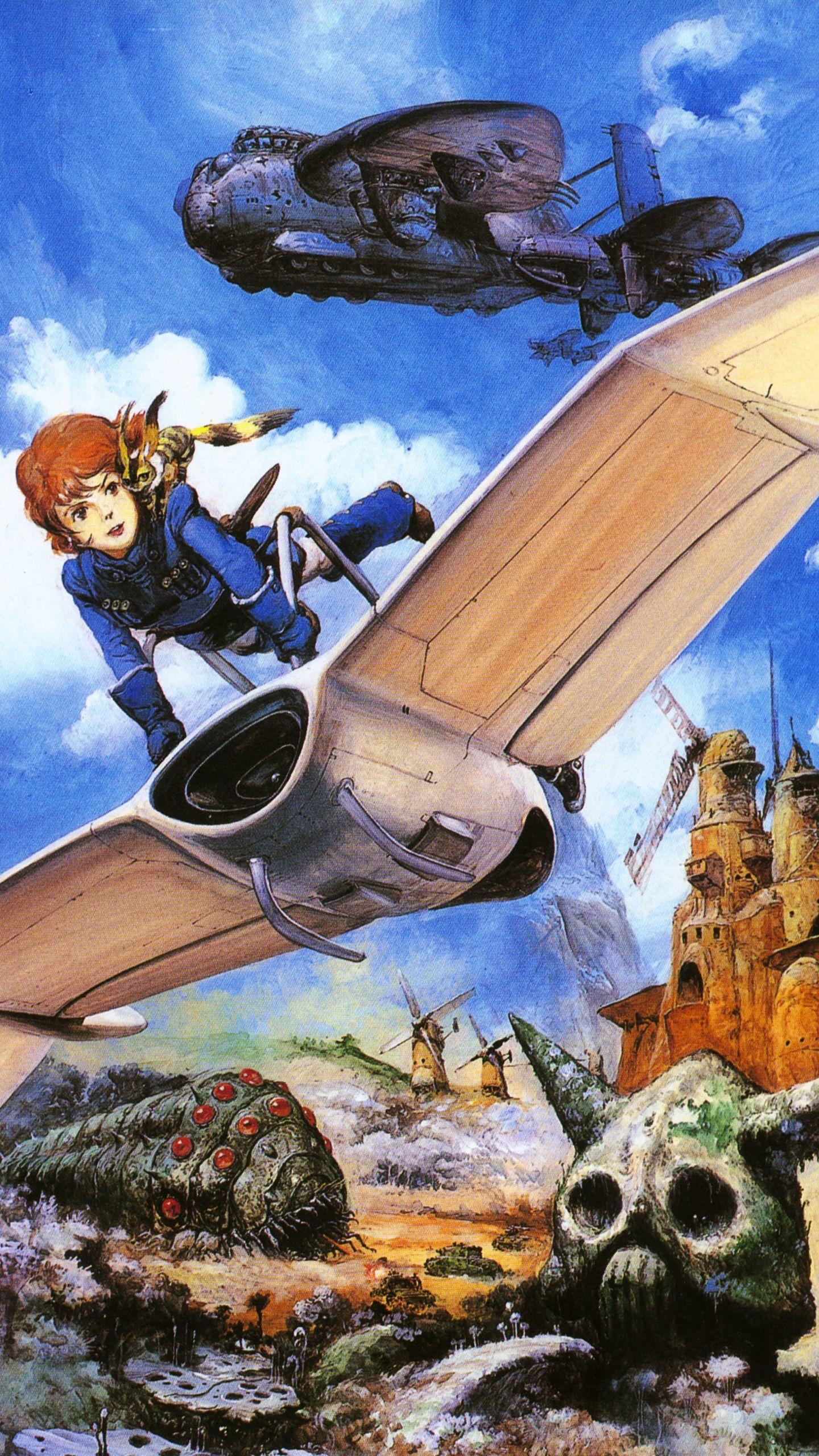 1440x2560 The Forgotten Lair. Nausicaä of the Valley of the Wind Mobile Wallpaper