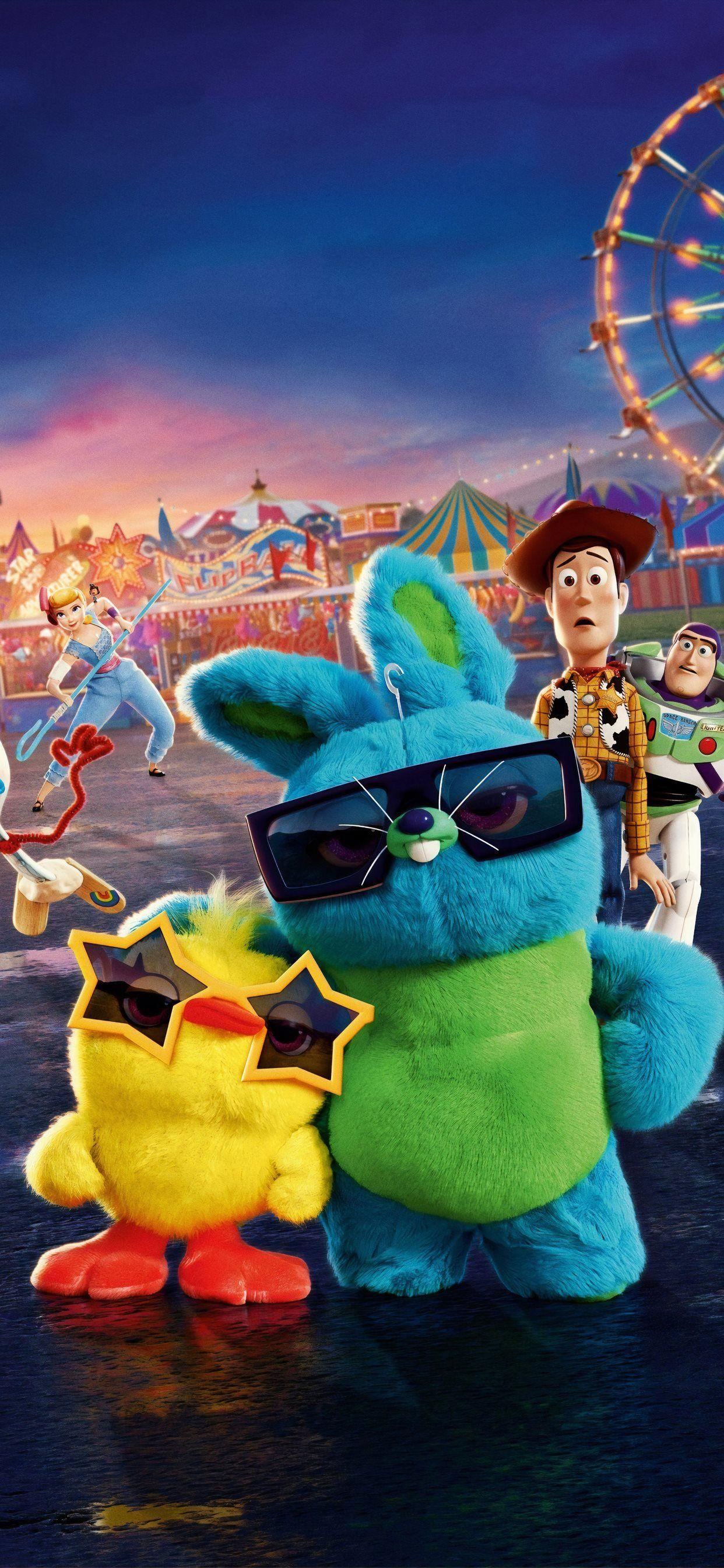 1242x2688 toy story 4 4k iPhone 11 Wallpaper Free Download