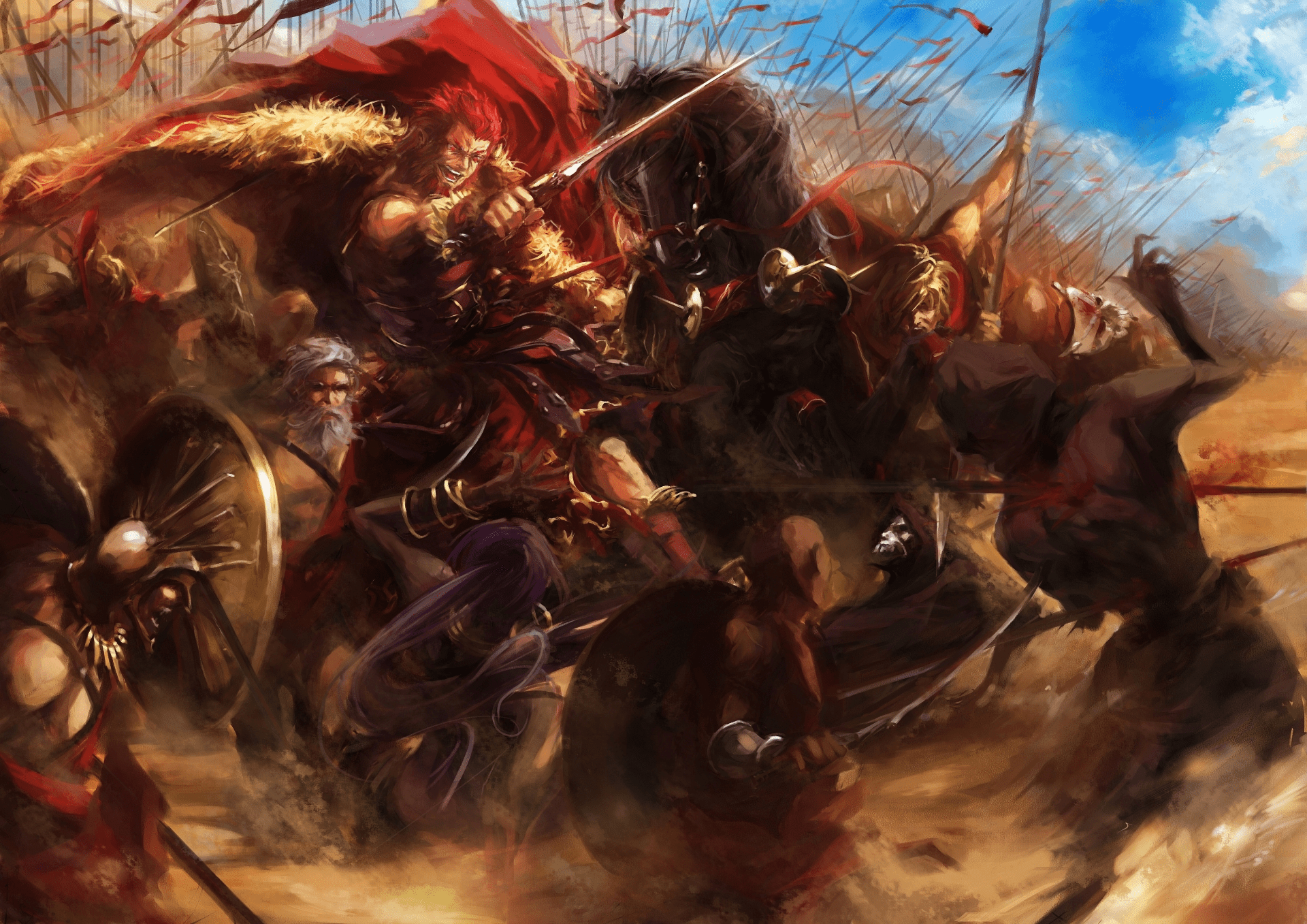1920x1357 Anime Fate Zero Fate Series Rider (Fate Zero) Assassin (Fate Zero) Wallpaper. Fate Zero, Fate Stay Night, Scathach Fate