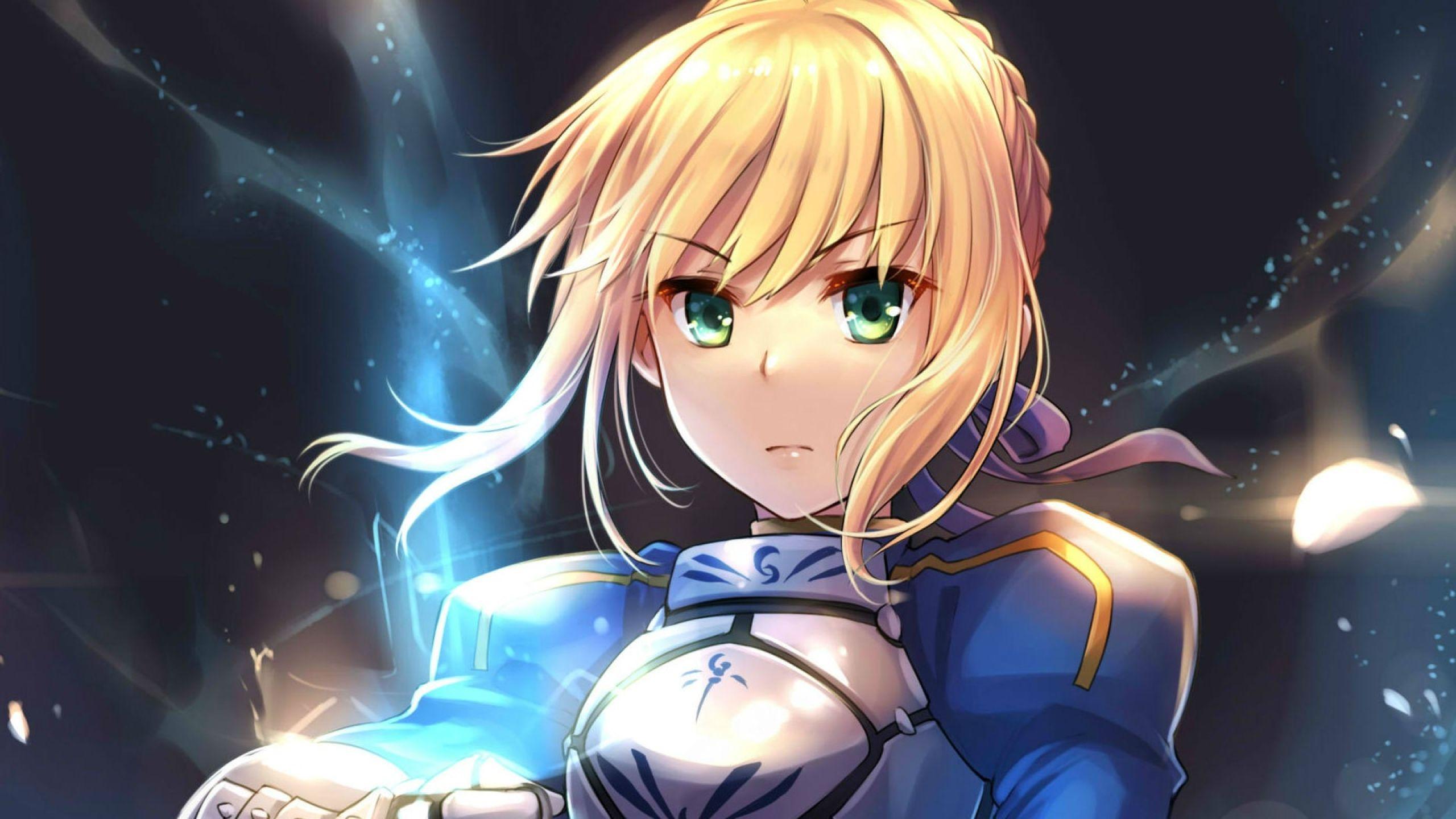 2560x1440 fate zero, girl, face 1440P Resolution Wallpaper, HD Anime 4K Wallpaper, Image, Photo and Background