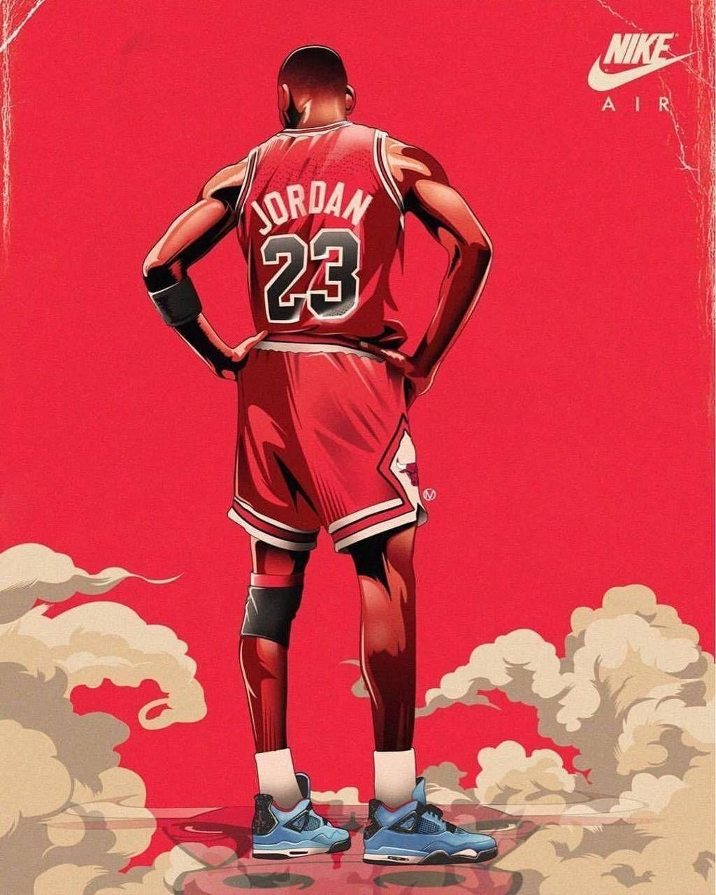 Download Michael Jordan 23 at the height of his career Wallpaper   Wallpaperscom
