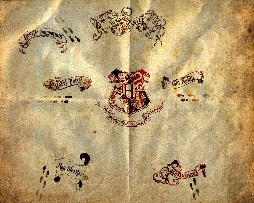 Marauder S Map Harry Potter Wallpapers Top Free Marauder S Map