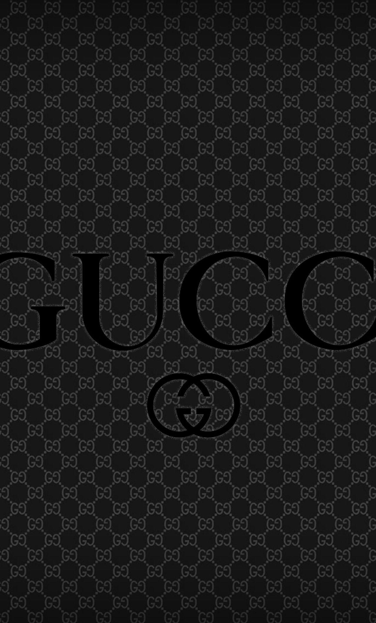 1280x2120 Wallpaper Gucci Logo