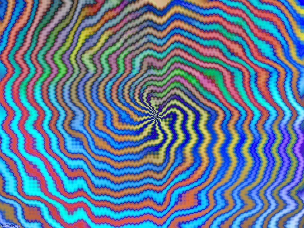 1024x768 Trippy Weed Wallpaper