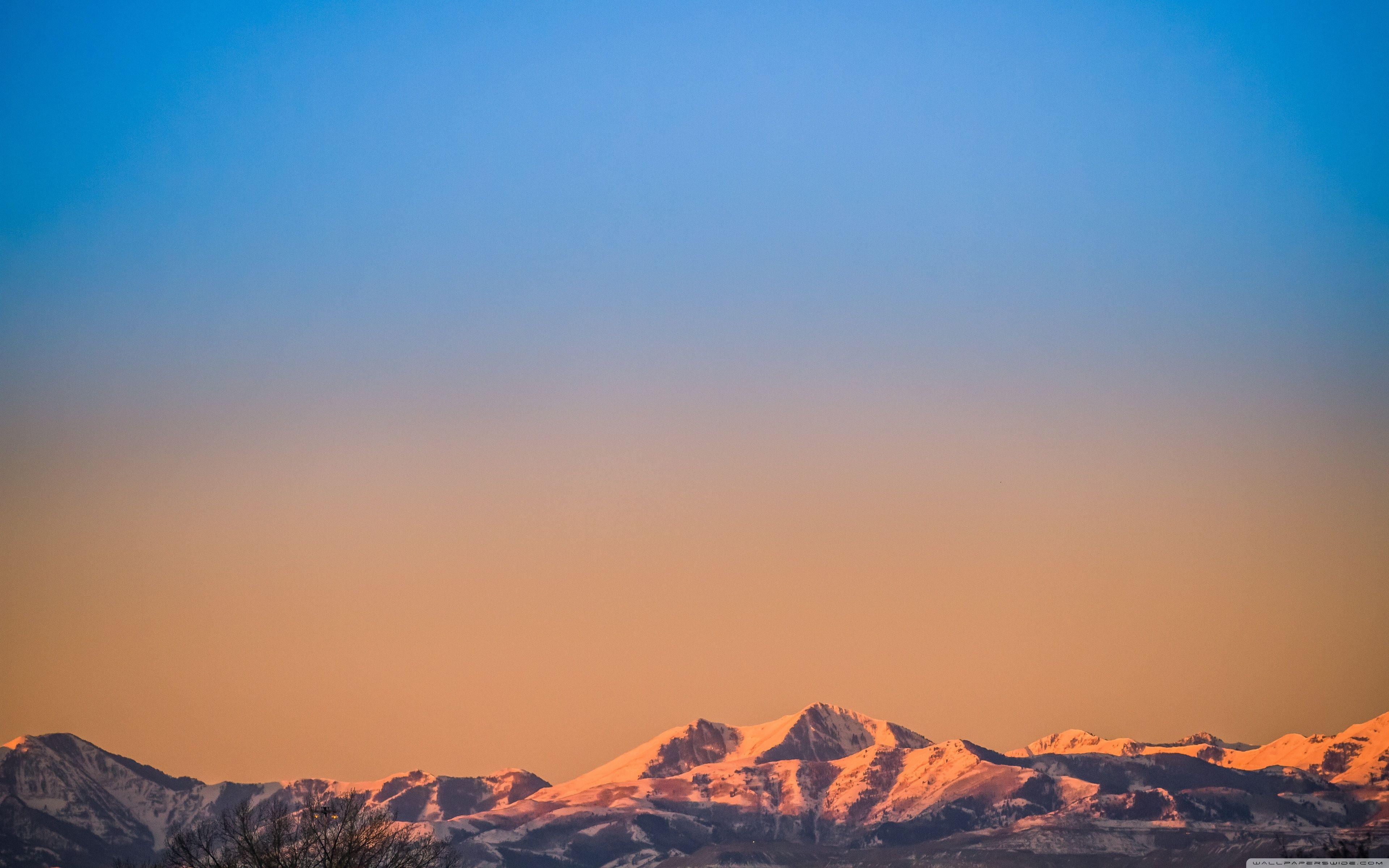 3840x2400 Download Salt Lake City Mountains UltraHD Wallpaper