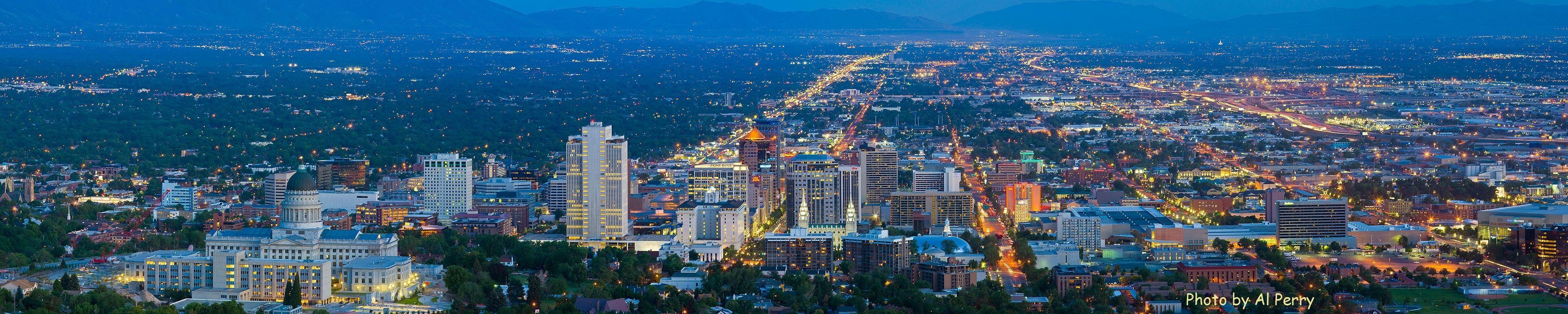 3997x800 Download 3997x800 Salt lake city pano 3997x800 wallpaper
