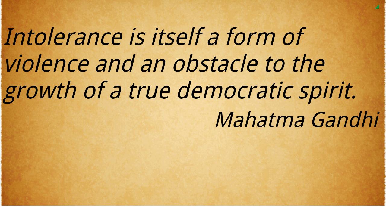 1280x691 Mahatma Gandhi Wallpaper on Democracy and Violence