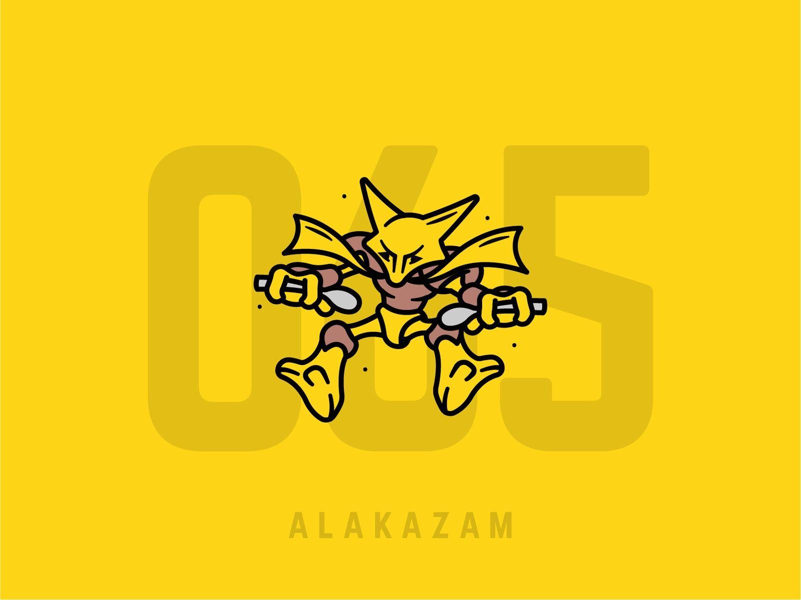 1600x1200 Alakazam by Bennie The Illustrator on Dribbble
