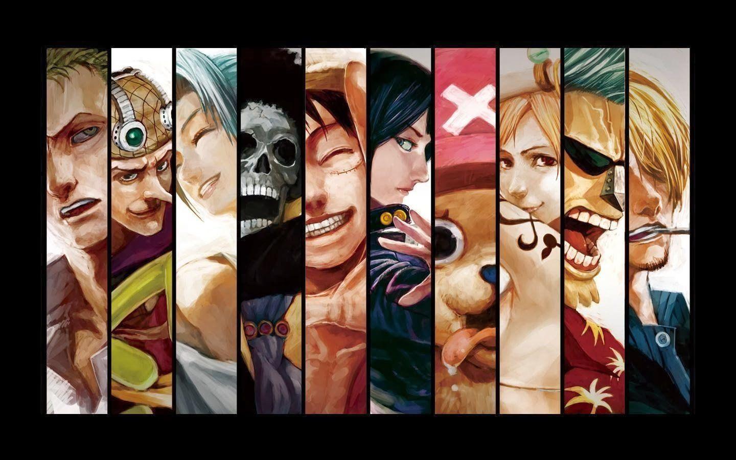 1440x900 anime, One Piece, Panels, Straw Hat Pirates HD Wallpaper / Desktop and Mobile Image & Photo