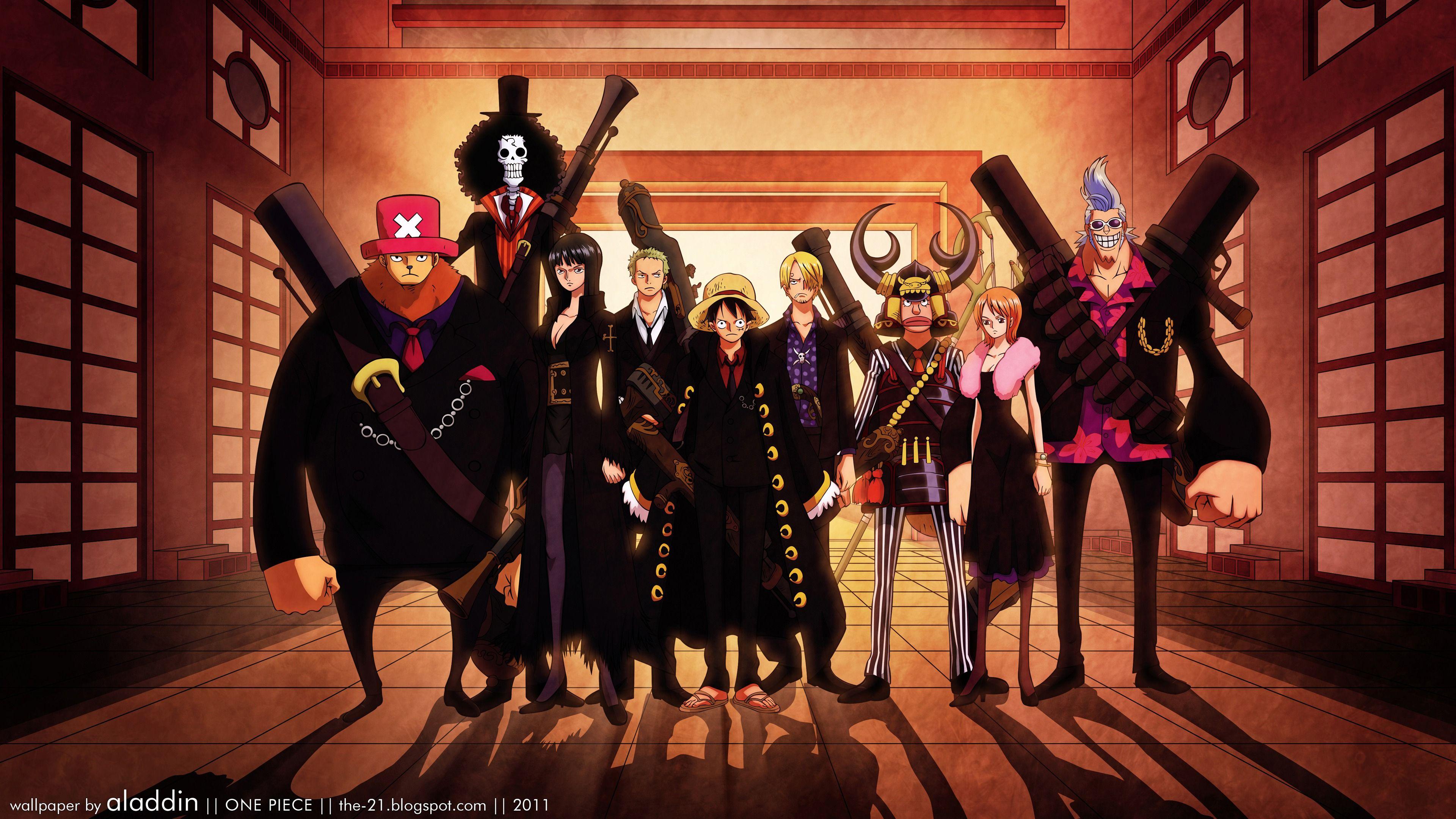 3840x2160 Straw Hat Pirates, Wallpaper Anime Image Board