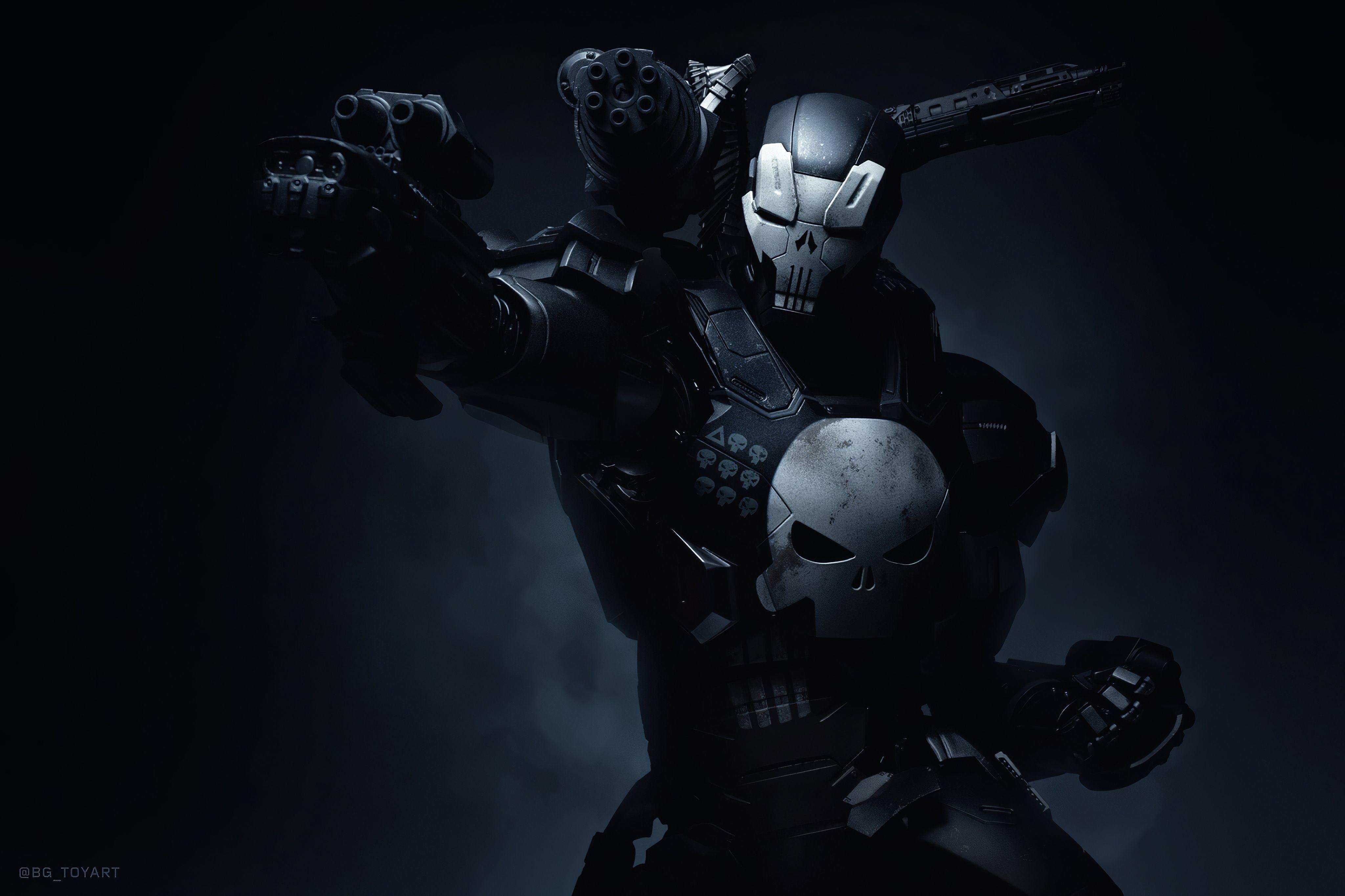 4096x2730 4k Punisher X War Machine, HD Superheroes, 4k Wallpaper, Image, Background, Photo and Picture