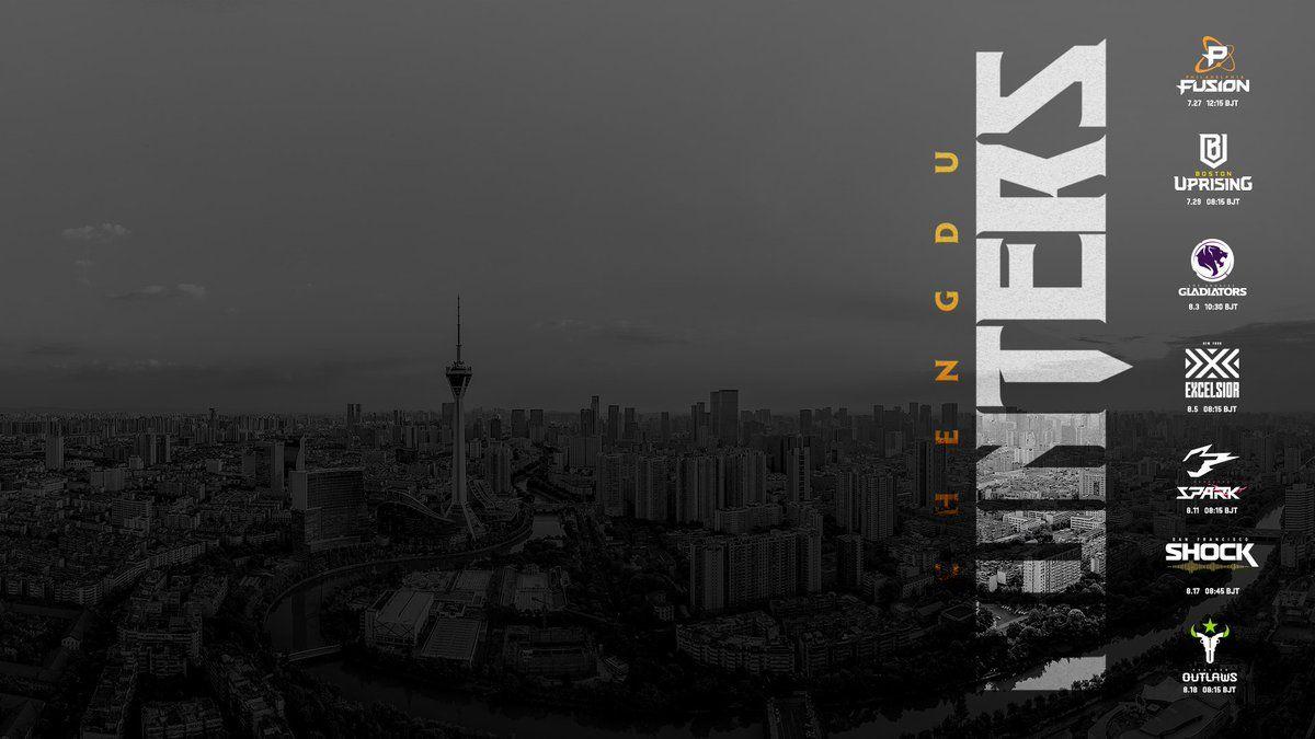 1200x675 Chengdu Hunters above are Beijing time schedule. Here are the same wallpaper for Pacific Standard Time!