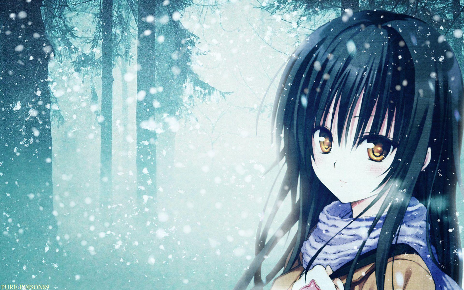 1920x1200 Sad Anime Girl HD Desktop Wallpaper 22156