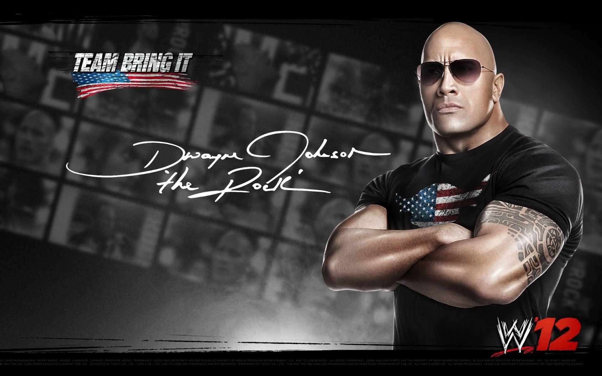 1920x1200 WWE The Rock Wallpaper 00512