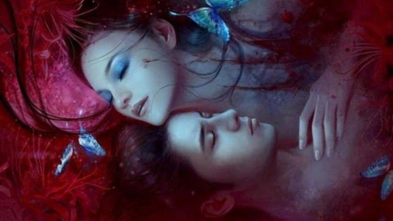 1366x768 Love Picture Love, Girl, Boy, Hugging, Red Picture HD Wallpaper :
