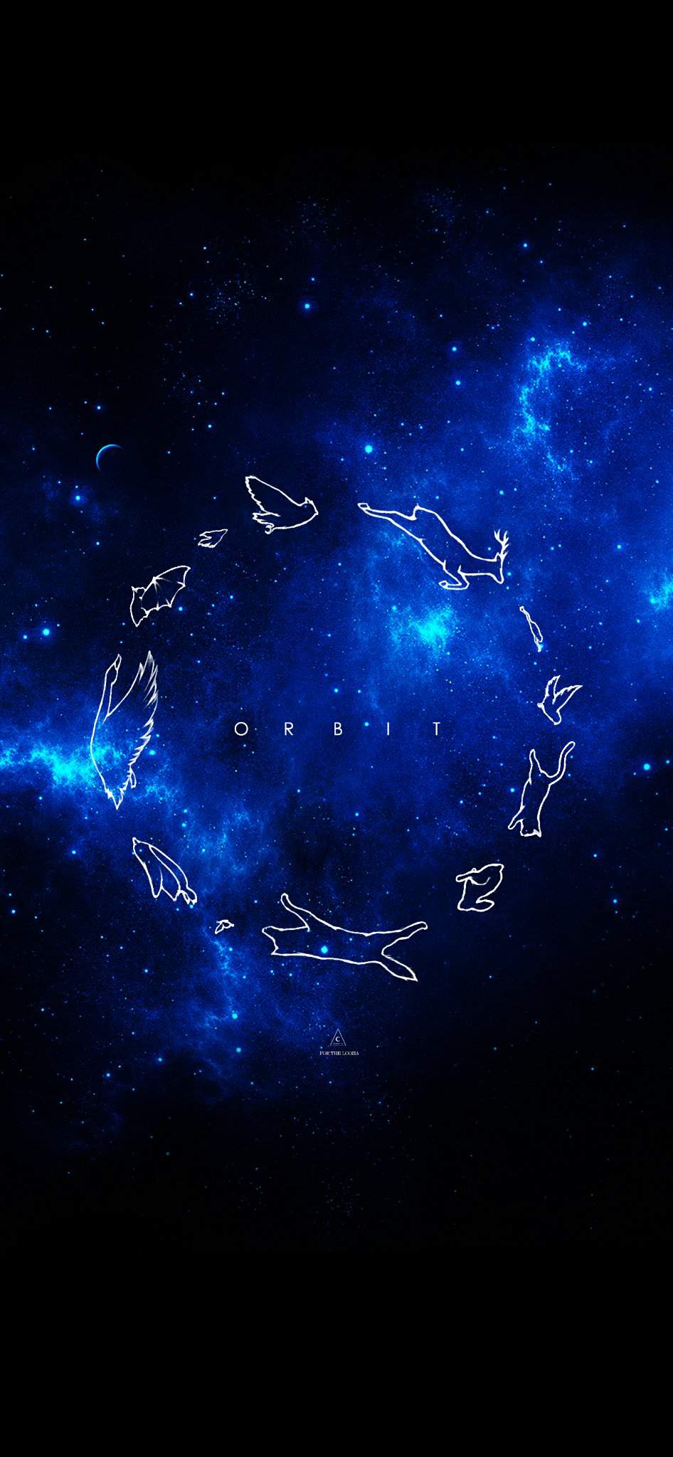 946x2048 Orbit Wallpaper