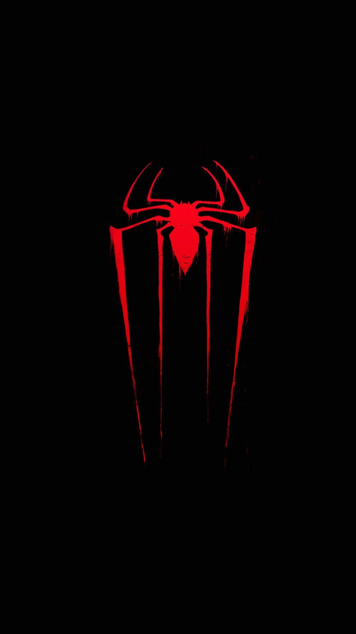 1440x2560 Black Spiderman iPhone Wallpaper