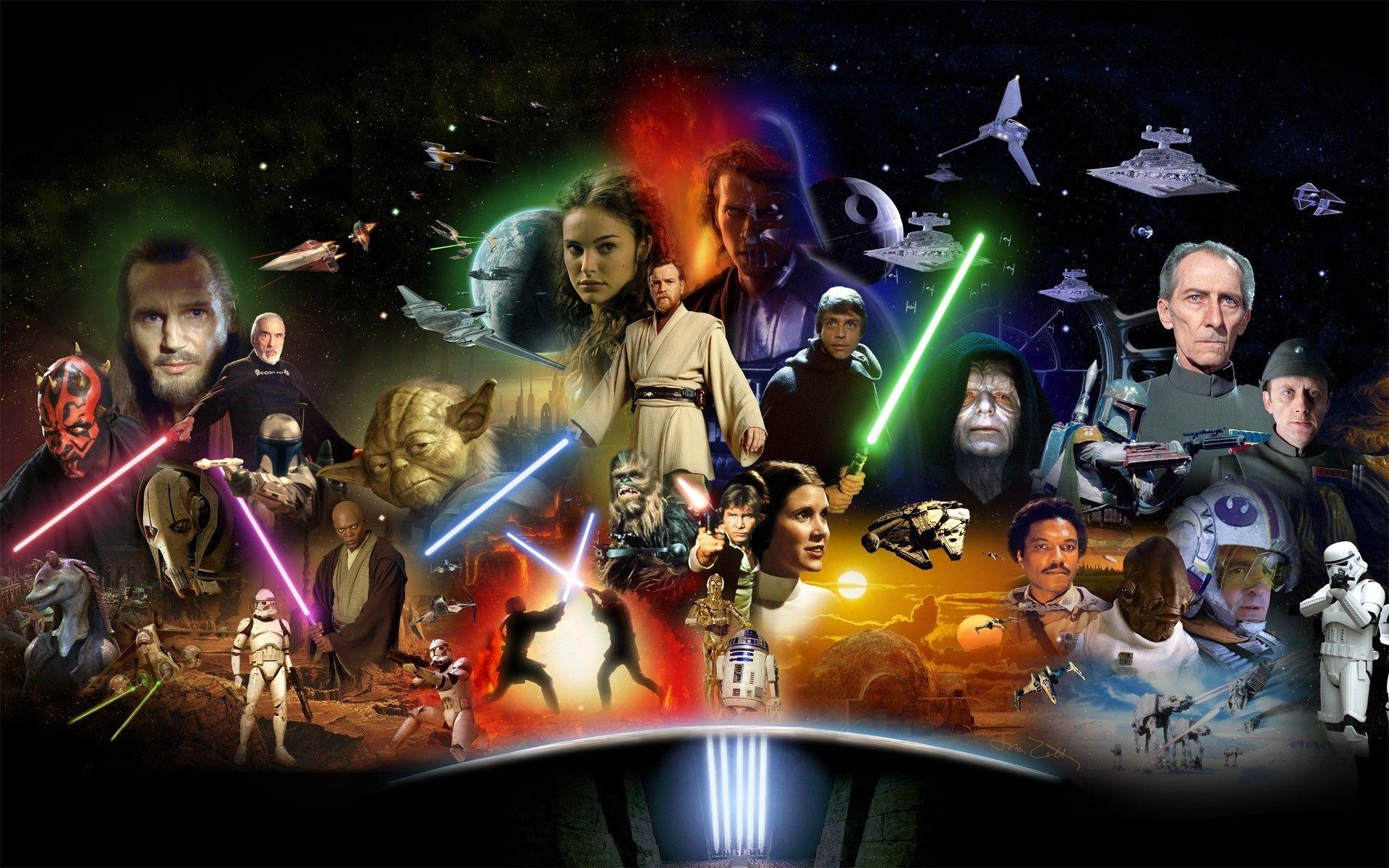 Star Wars Characters Wallpapers - Top Free Star Wars Characters Backgrounds  - WallpaperAccess