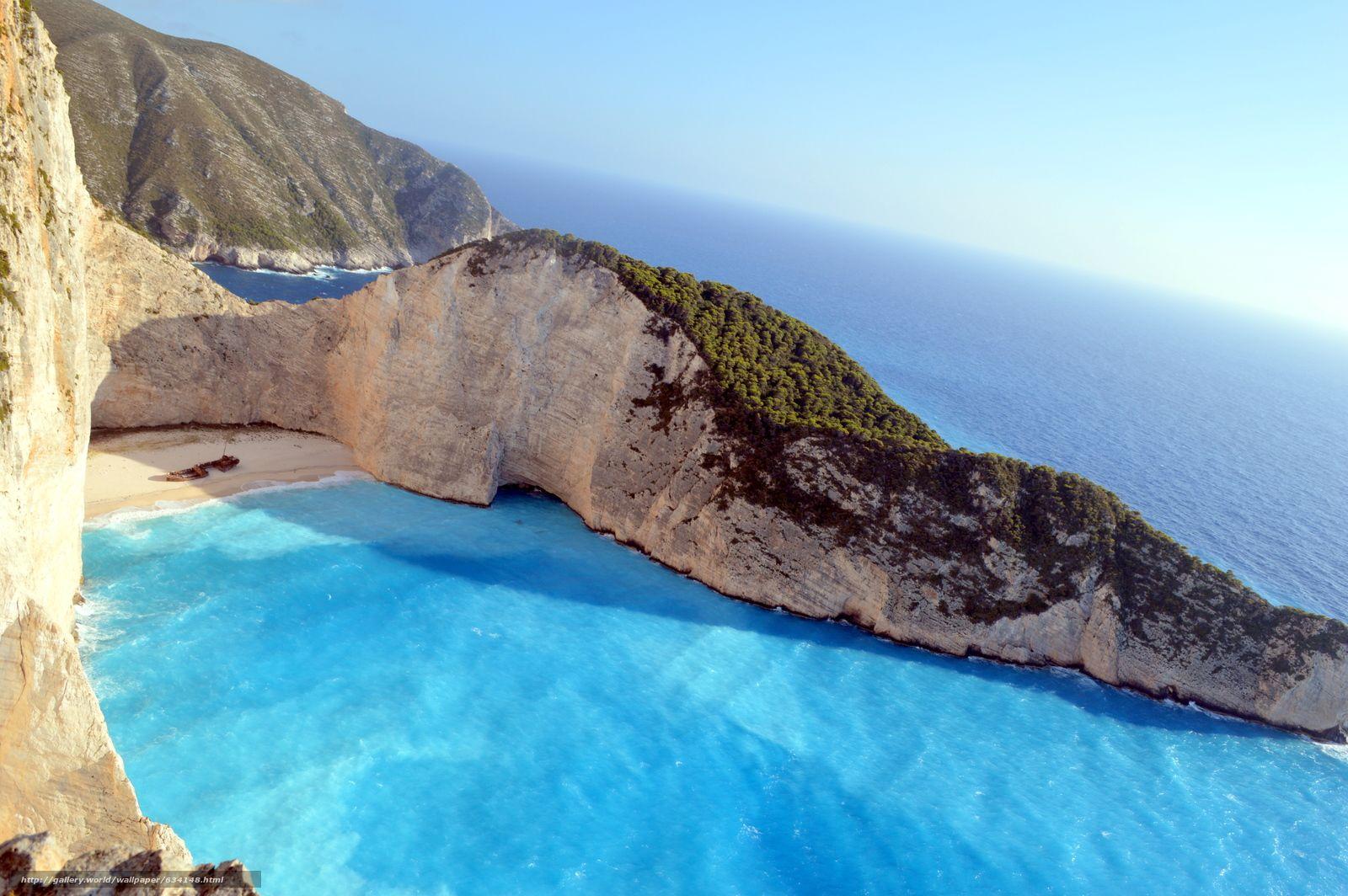 1600x1064 Download wallpaper Shipwreck, Navagio beach, Zakynthos, Zakynthos free desktop wallpaper in the resolution 6016x4000