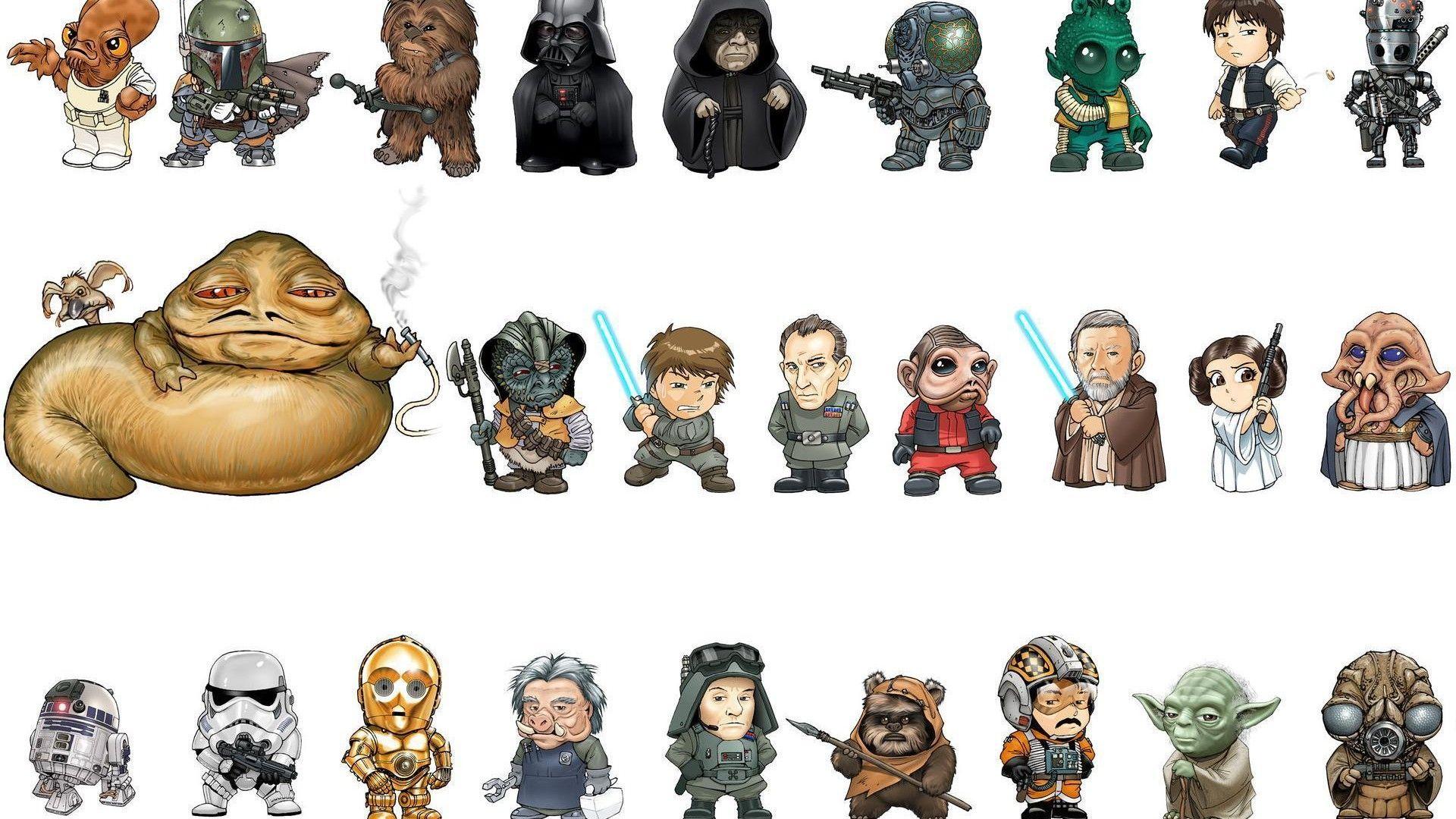 1920x1080 Star Wars characters HD desktop wallpaper : Widescreen : High