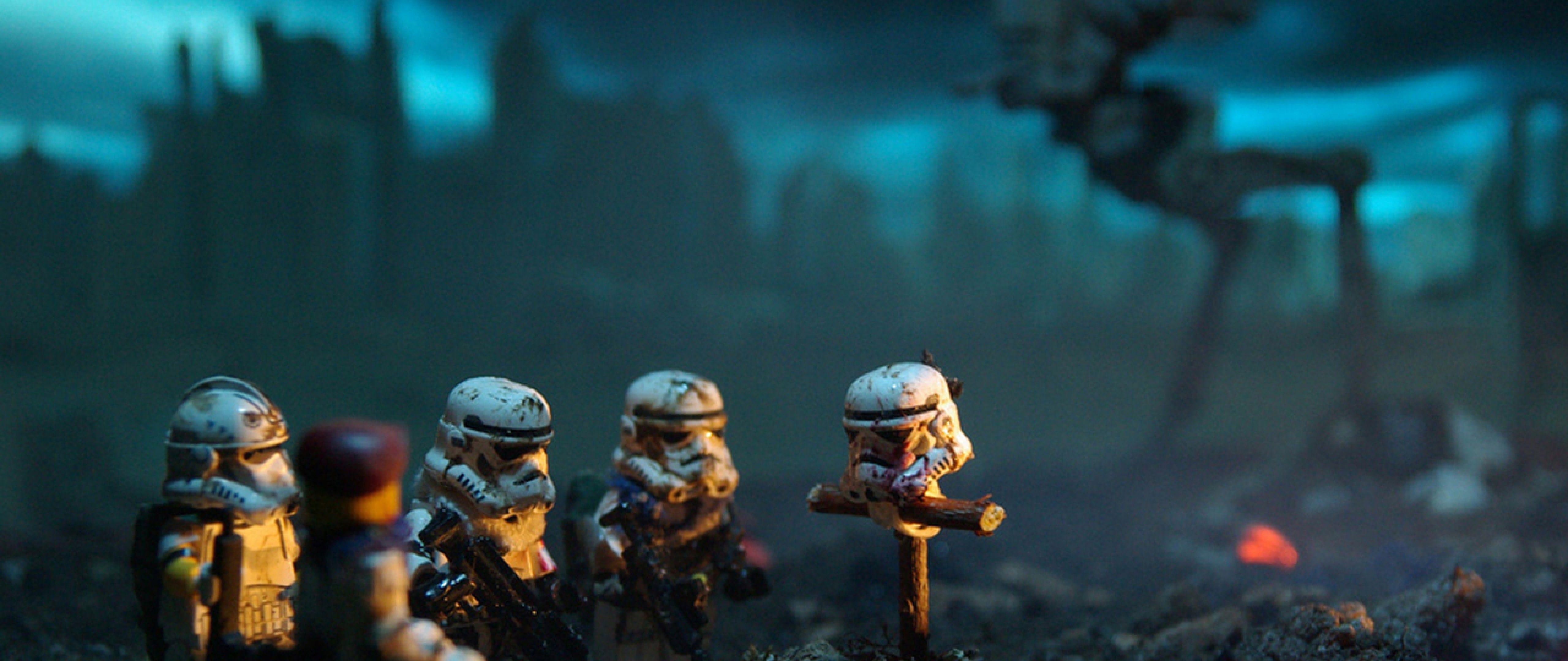 5120x2160 Funny Star Wars Lego Characters Funeral Ultra Wide TV