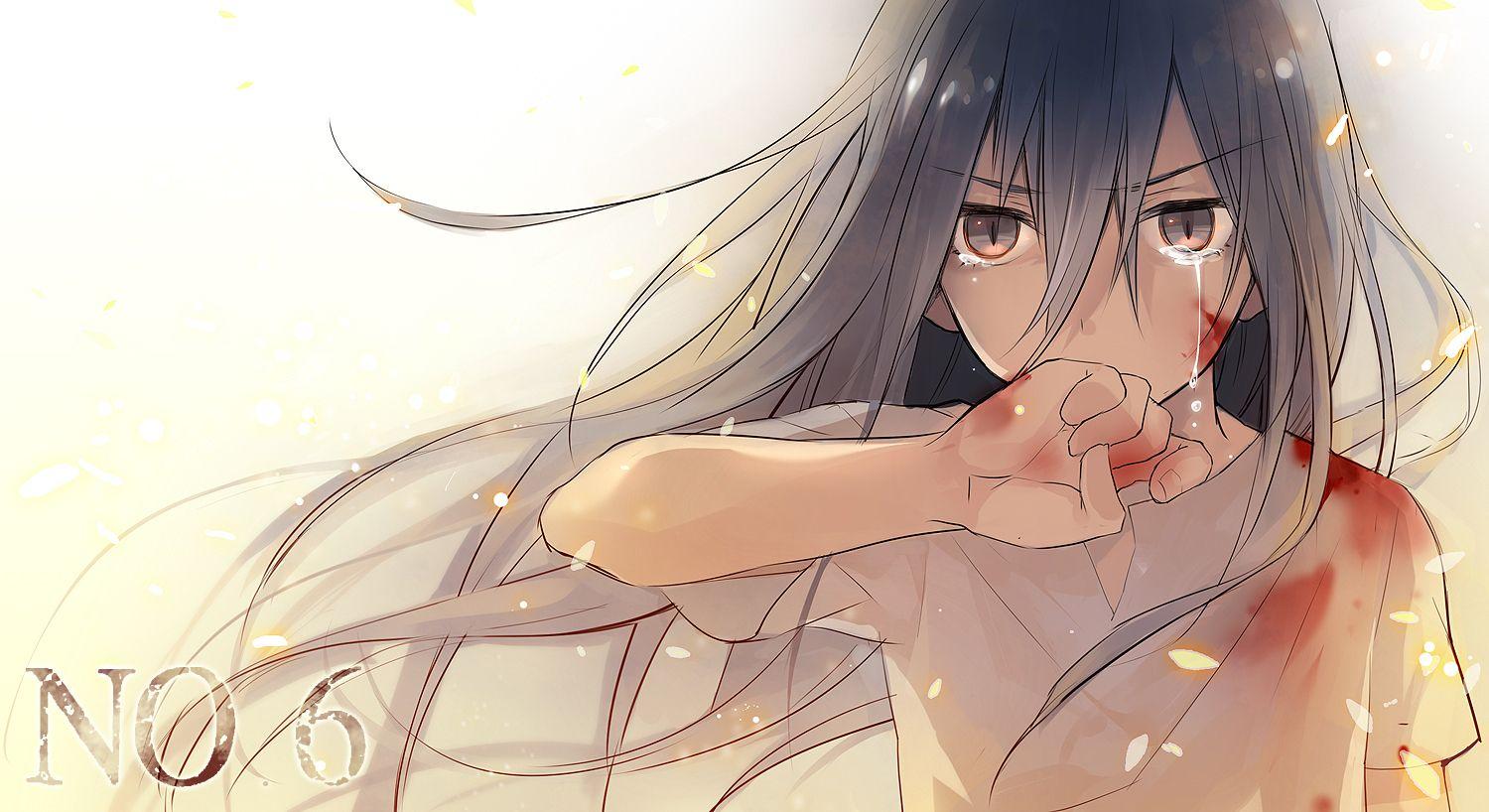 1500x818 all male blood long hair male nezumi (no.6) no.6 saiyk tears. konachan.com.com Anime Wallpaper