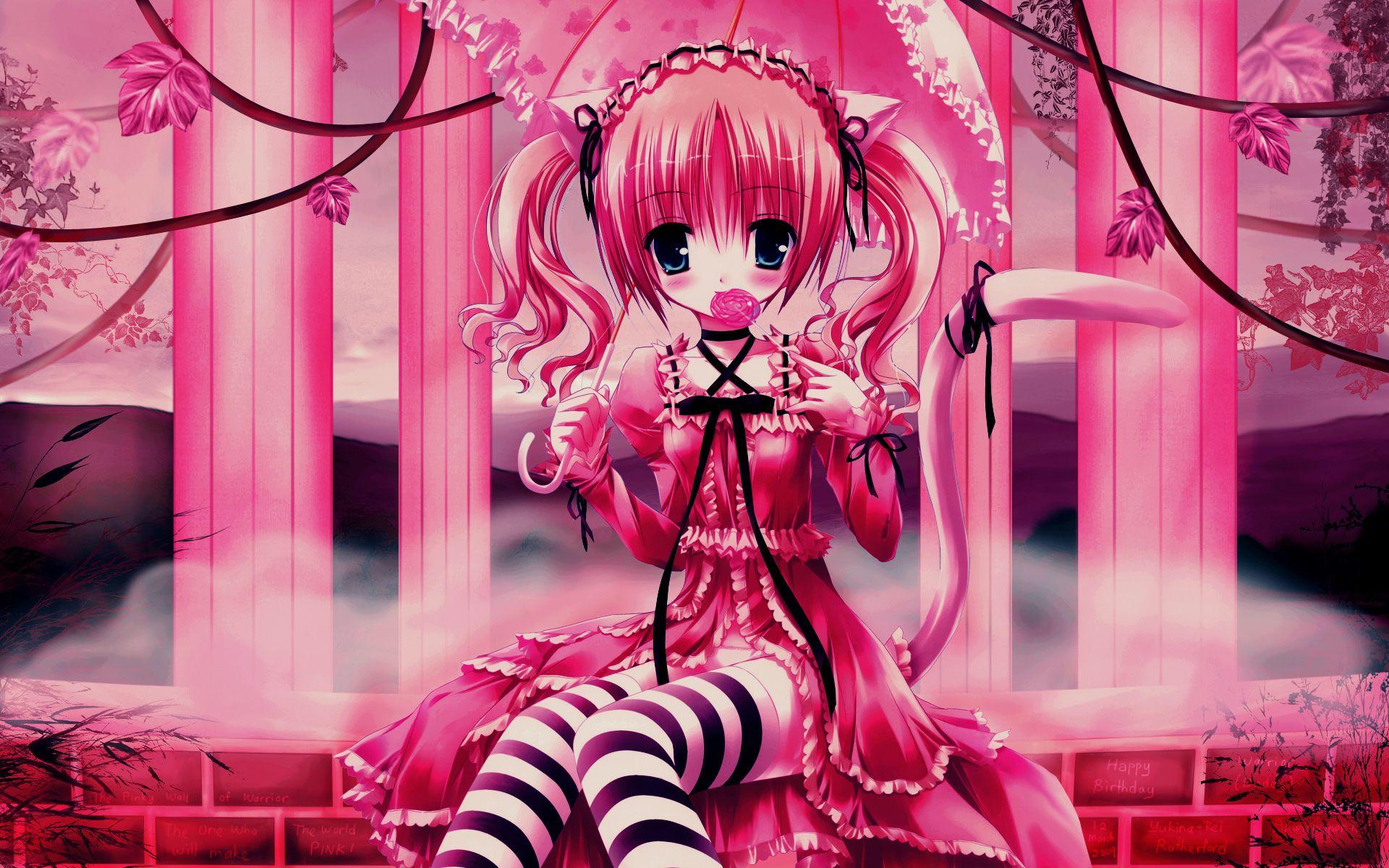 Anime Cute Pink Desktop Wallpapers Top Free Anime Cute Pink Desktop Backgrounds Wallpaperaccess 3693