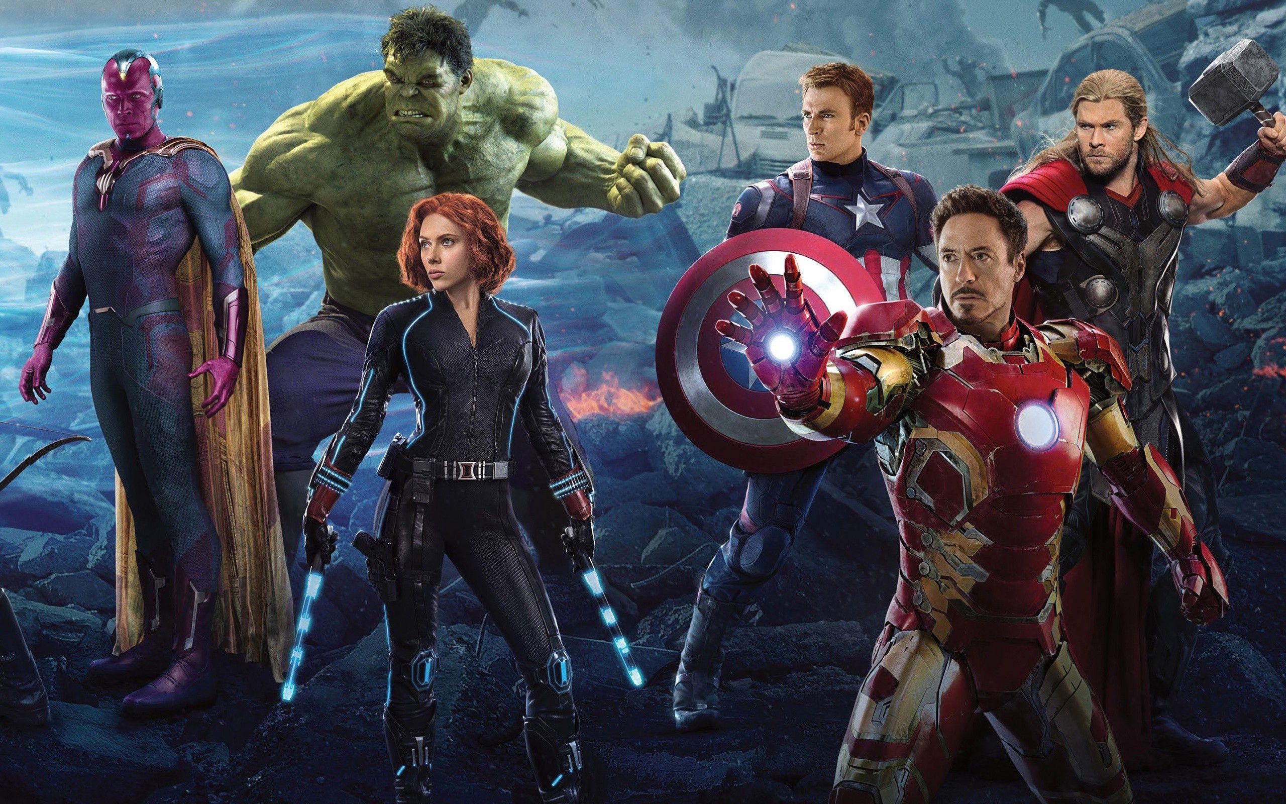 2560x1600 Avengers Age of Ultron wallpaper 4