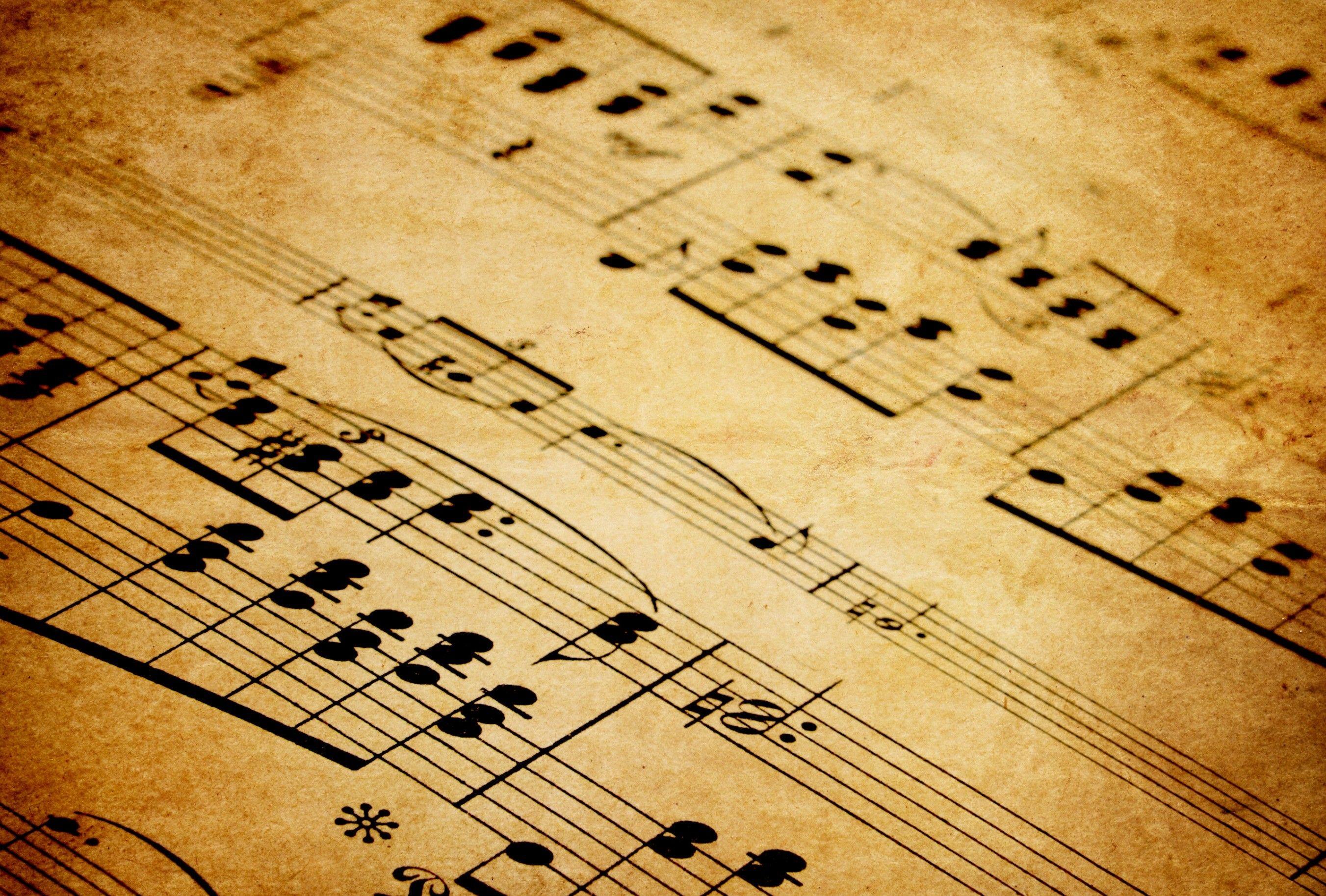 Sheet Music Wallpapers - Top Free Sheet Music Backgrounds - WallpaperAccess